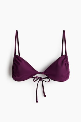 Vadderad trekantsbikini-bh