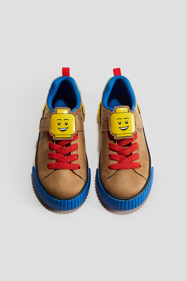 Printed Sneakers - Brown/LEGO - 1