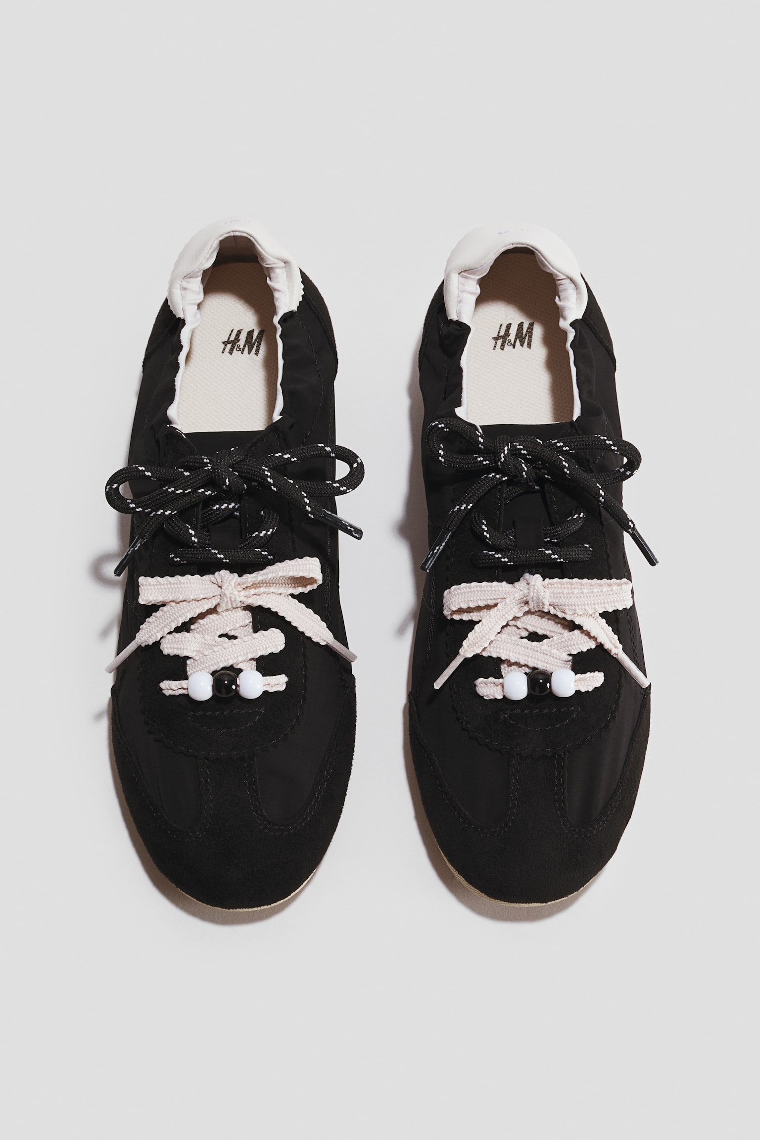 Espadrilles - Noir/Rose ancien clair