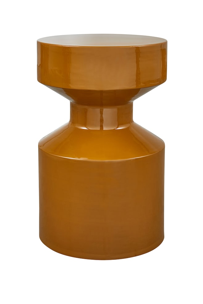 Ferry Table D’appoint - Jaune/Beige/Argent - 1