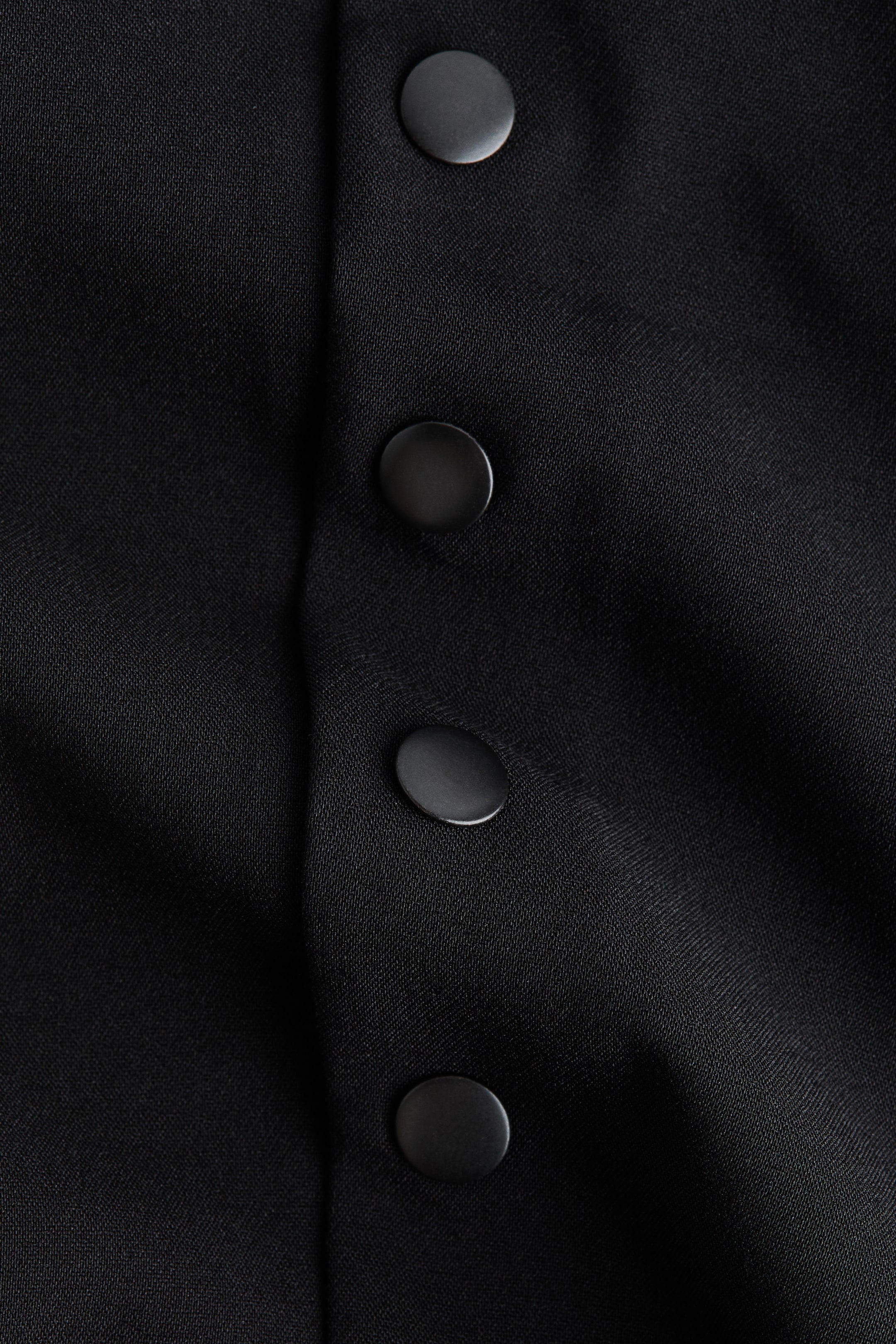 Slit-Hem Twill Pants