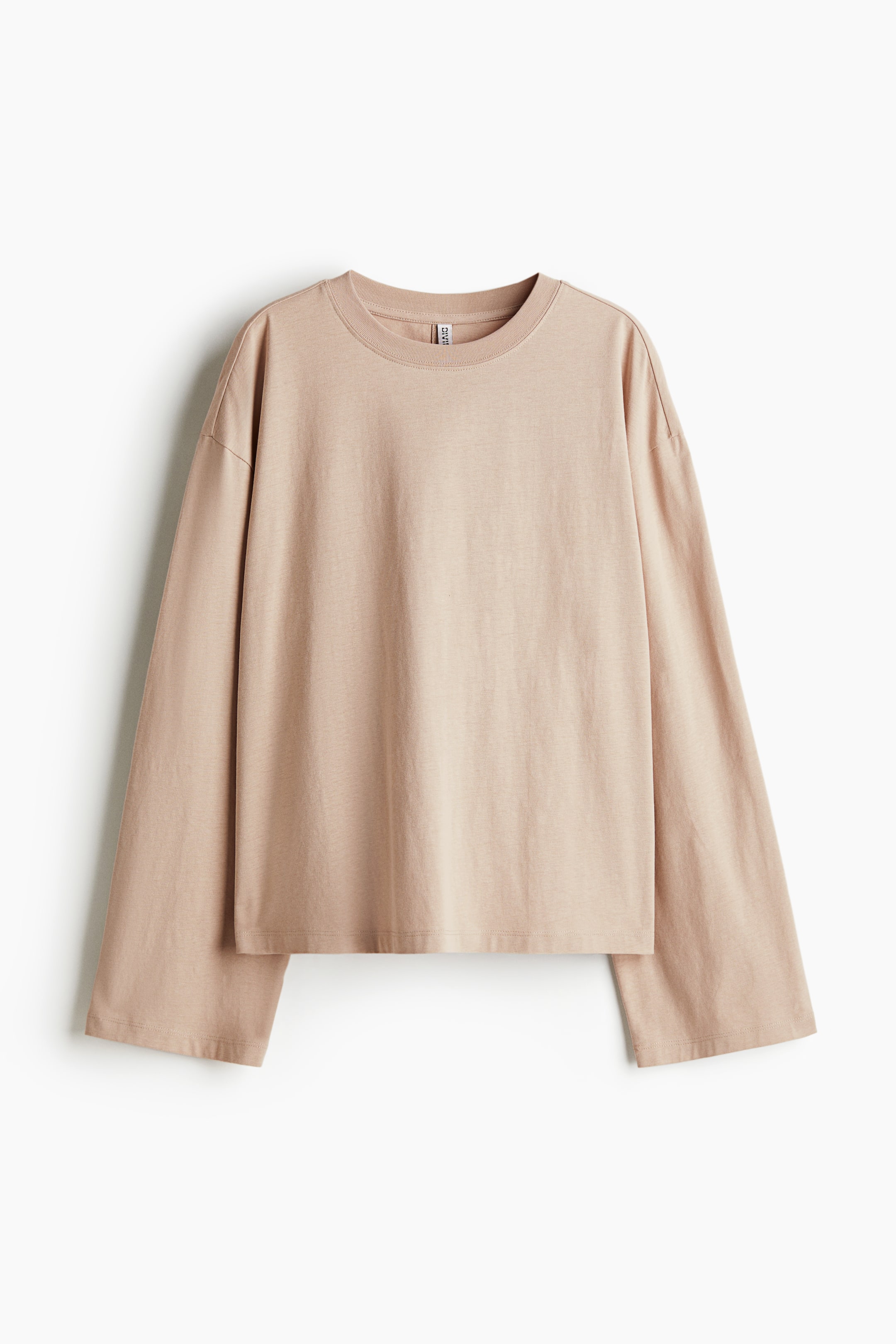 Long-Sleeved Cotton Top