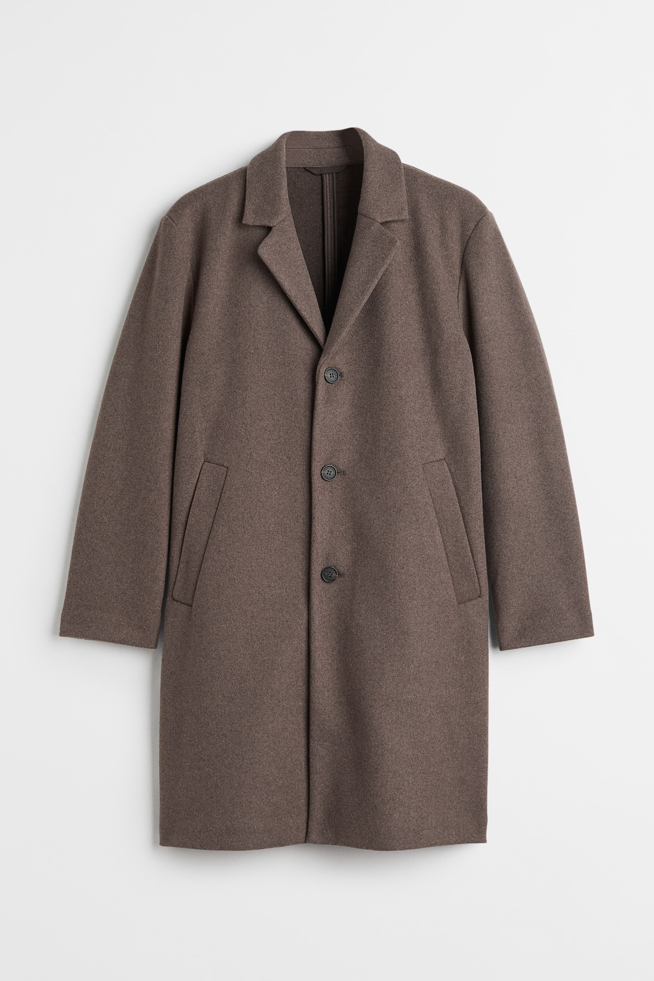 Wool-blend Coat - Dark beige - Men | H&M US