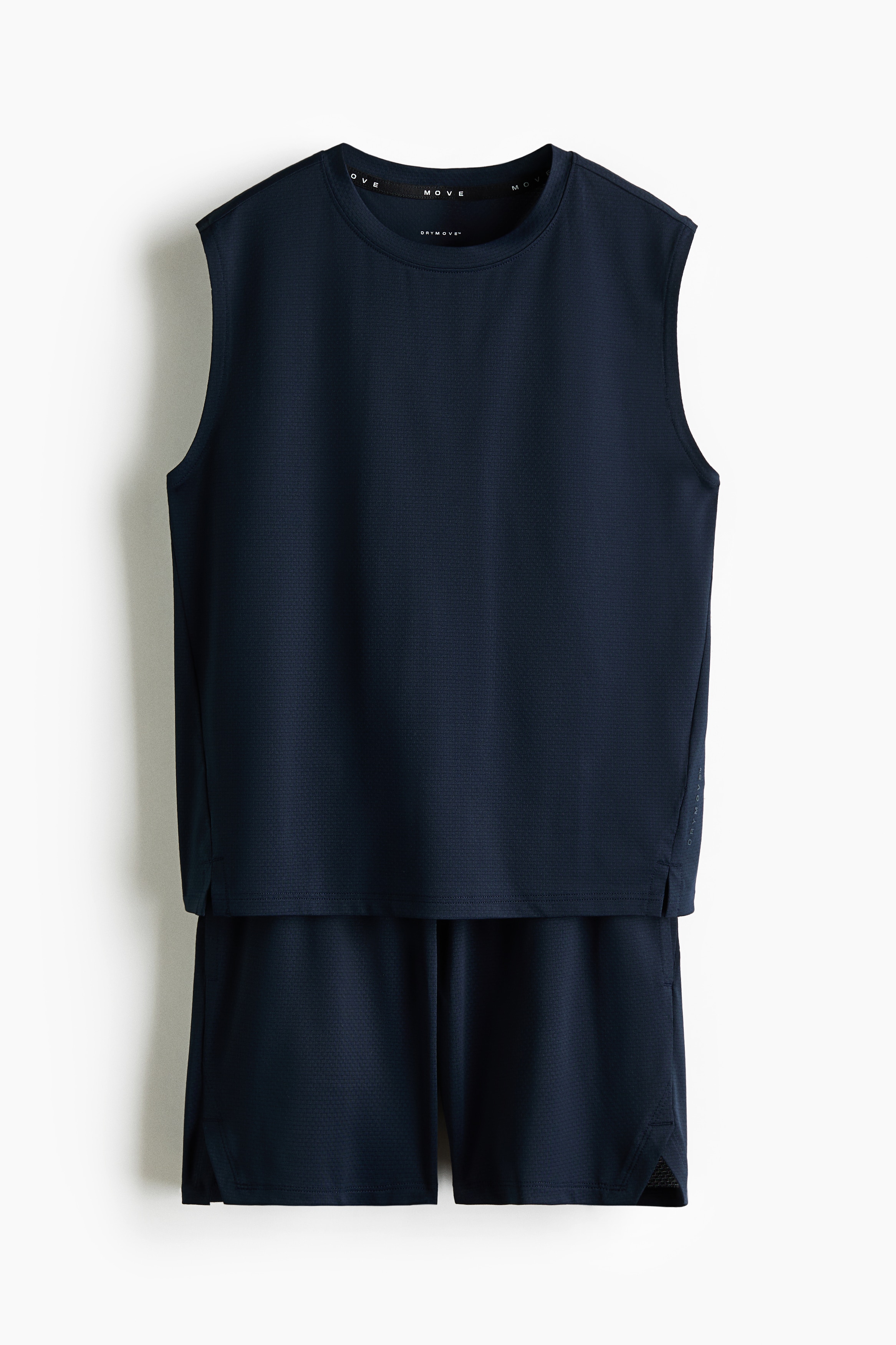 2-piece sports set with DryMove™-Dark blue