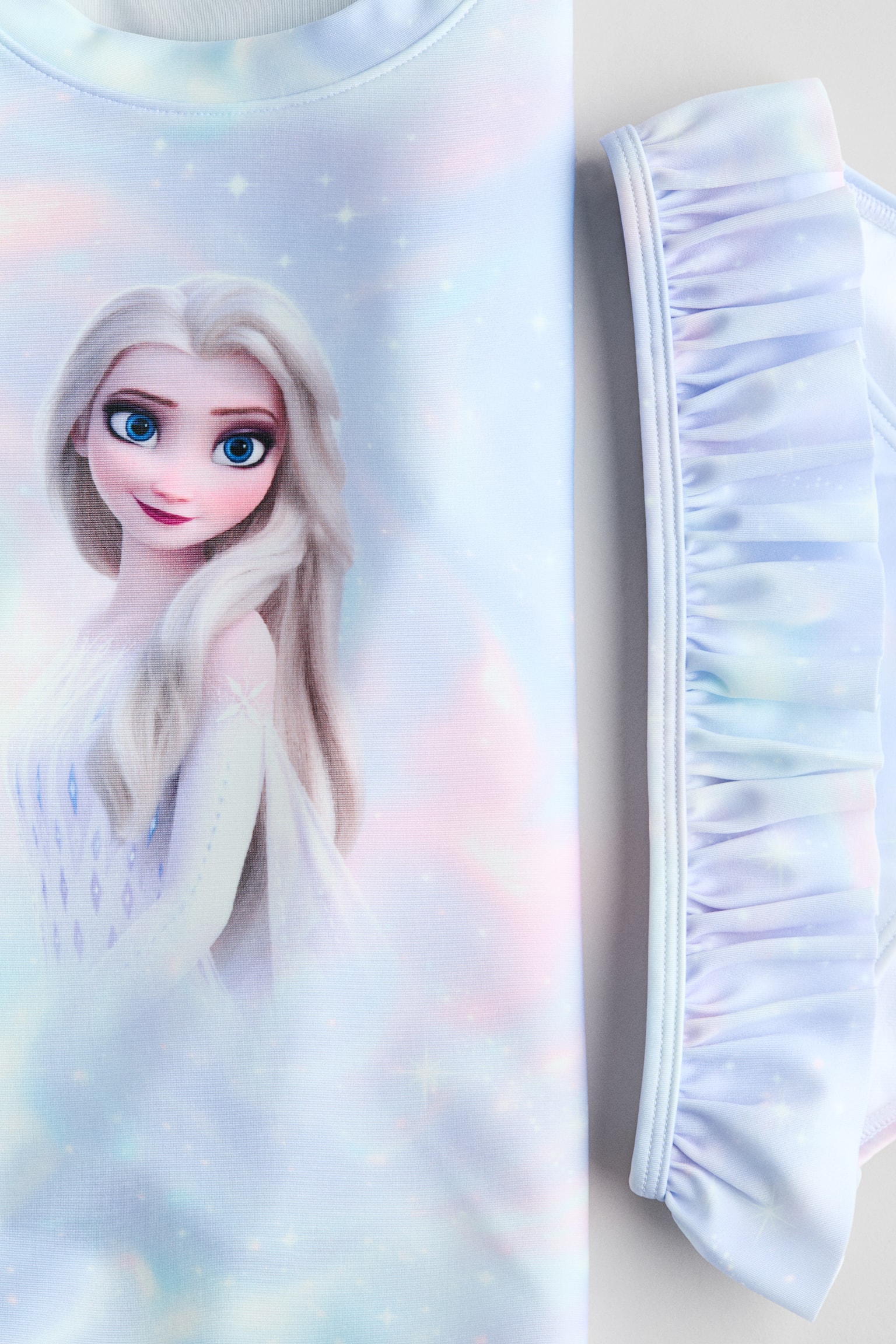 UPF 50 Printed sun protection set - Lilac/Frozen - 2