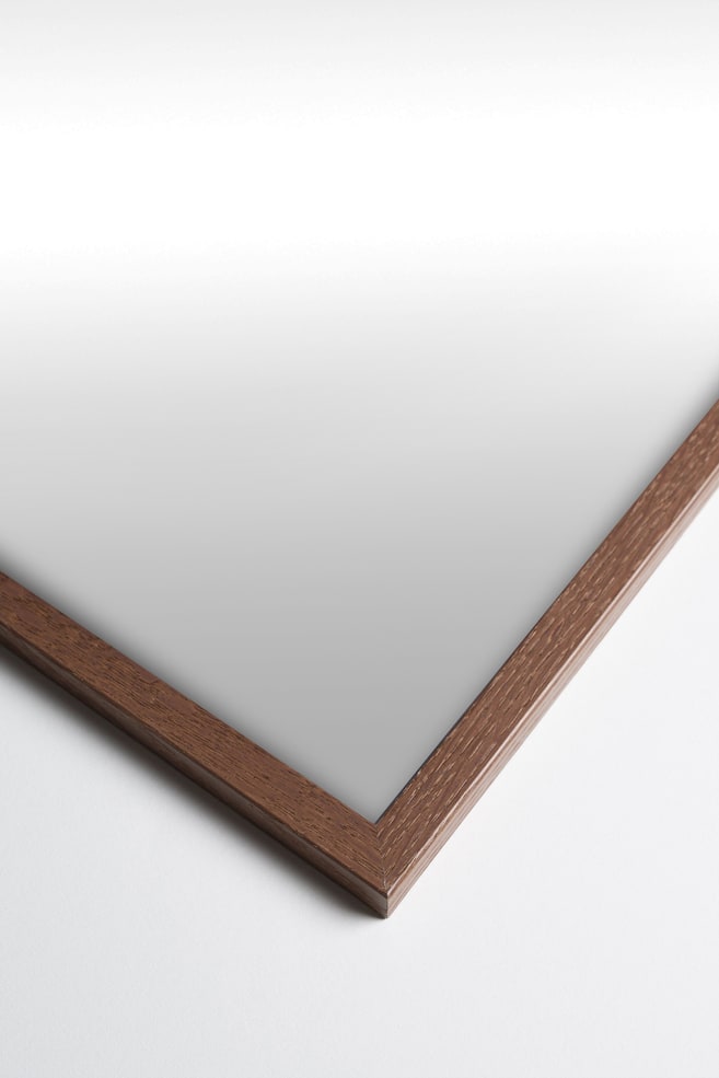 Spiegel Met Houten Frame-Donkere Eik - 2