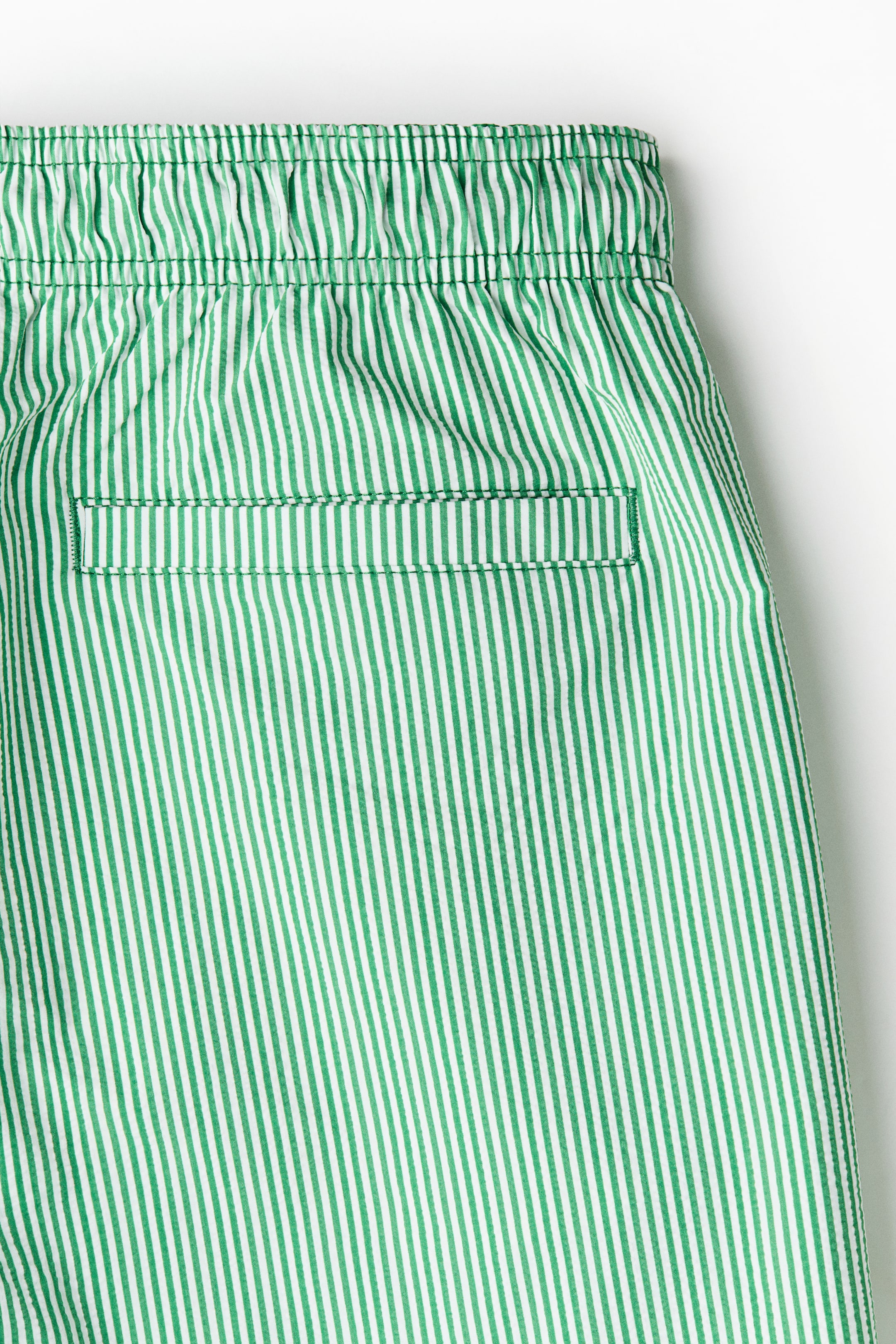 Seersucker Swim Shorts