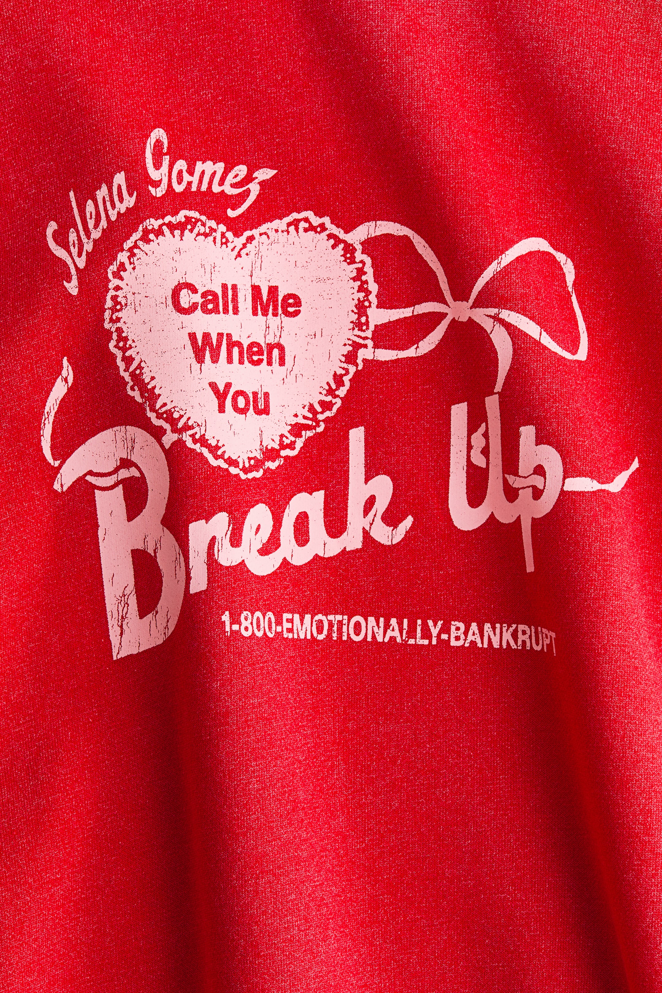 拡大画像を表示: デザインスウェットシャツ - レッド／Selena Gomez - レディース | H&M JP 2