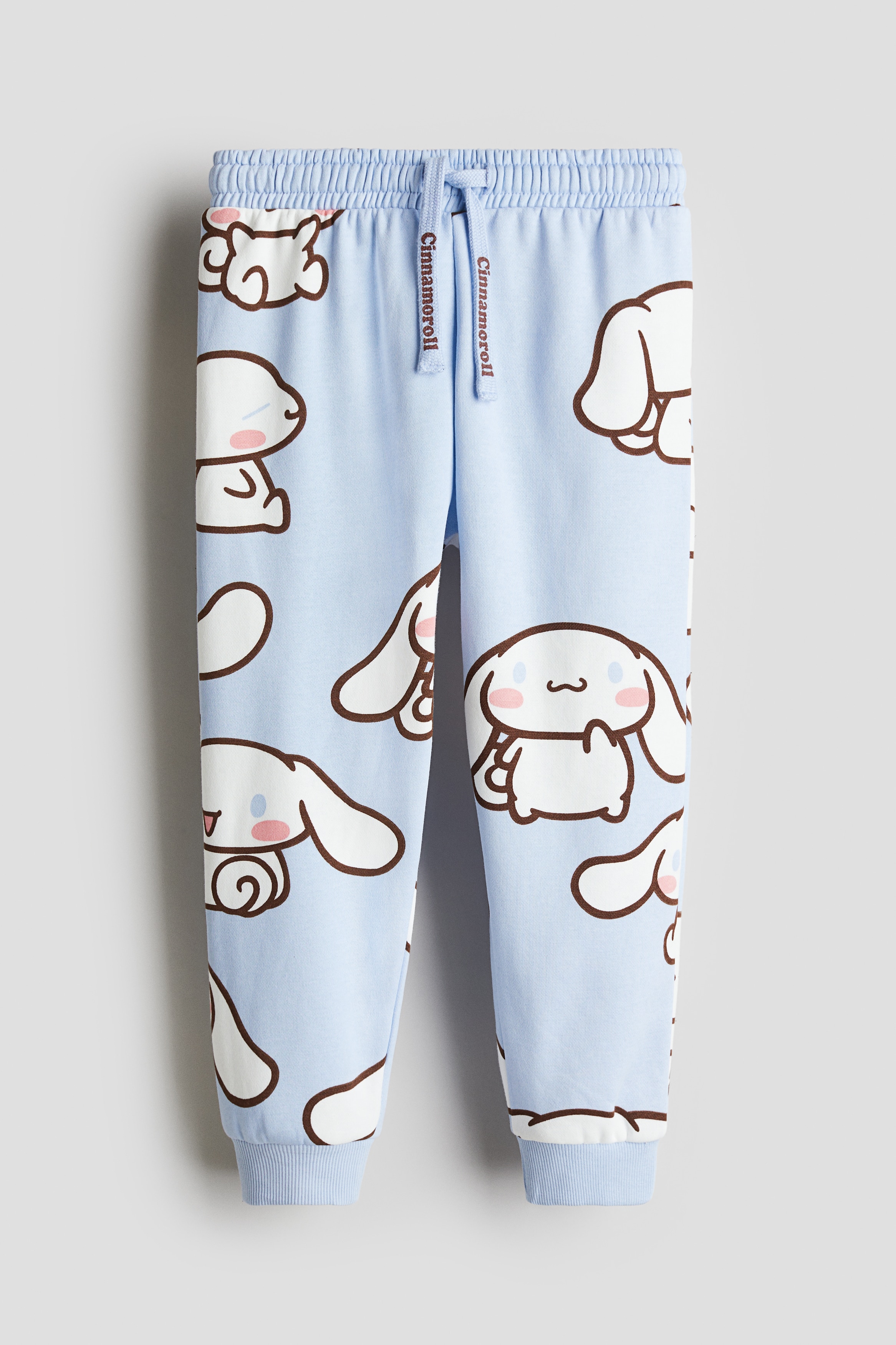 Ragazze - Azzurro/Cinnamoroll Joggers in felpa con stampa - Size: 110 (4-5Y)  - H&M