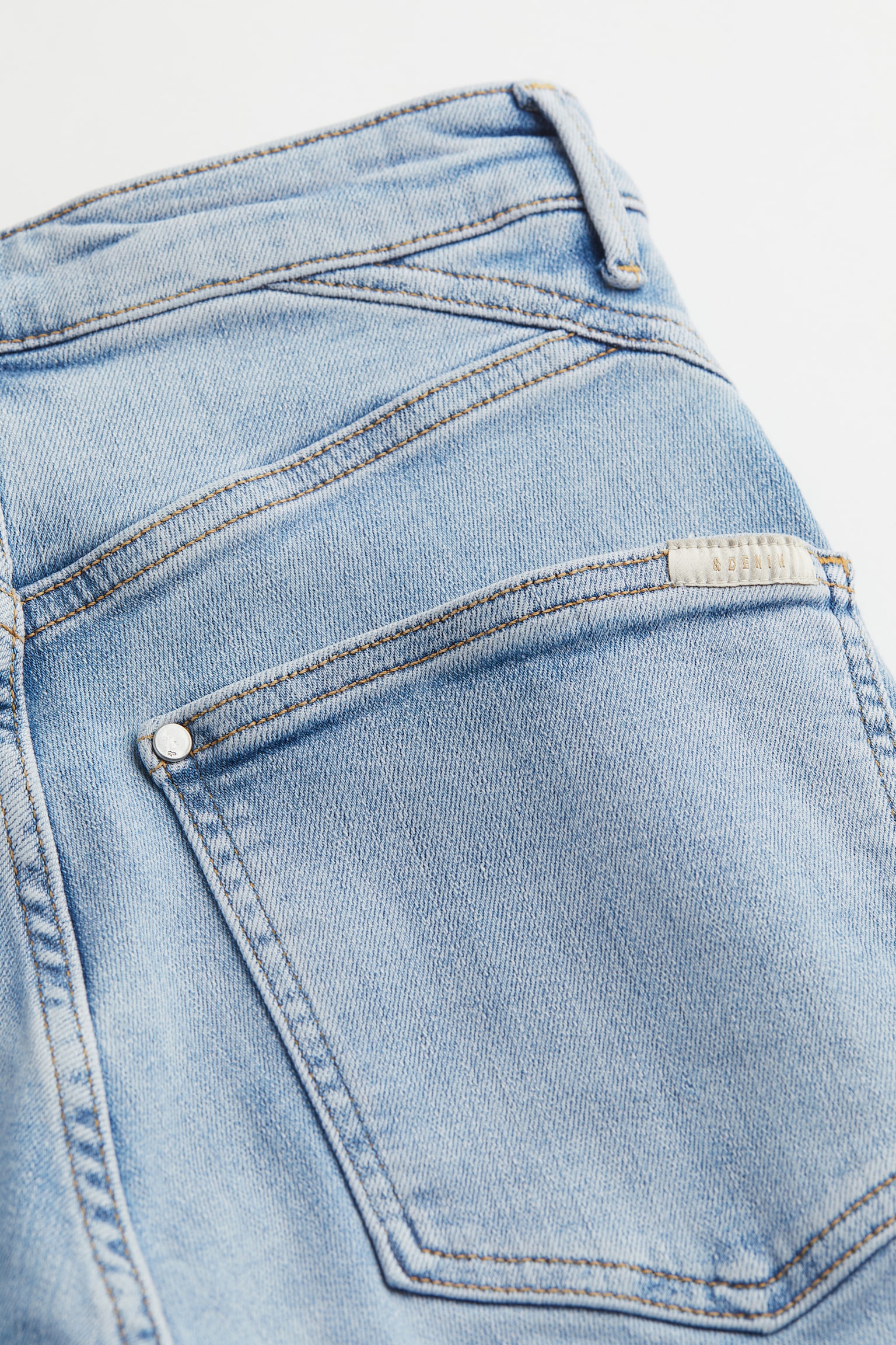 Shaping High Ankle Jeans - Light denim blue - 2