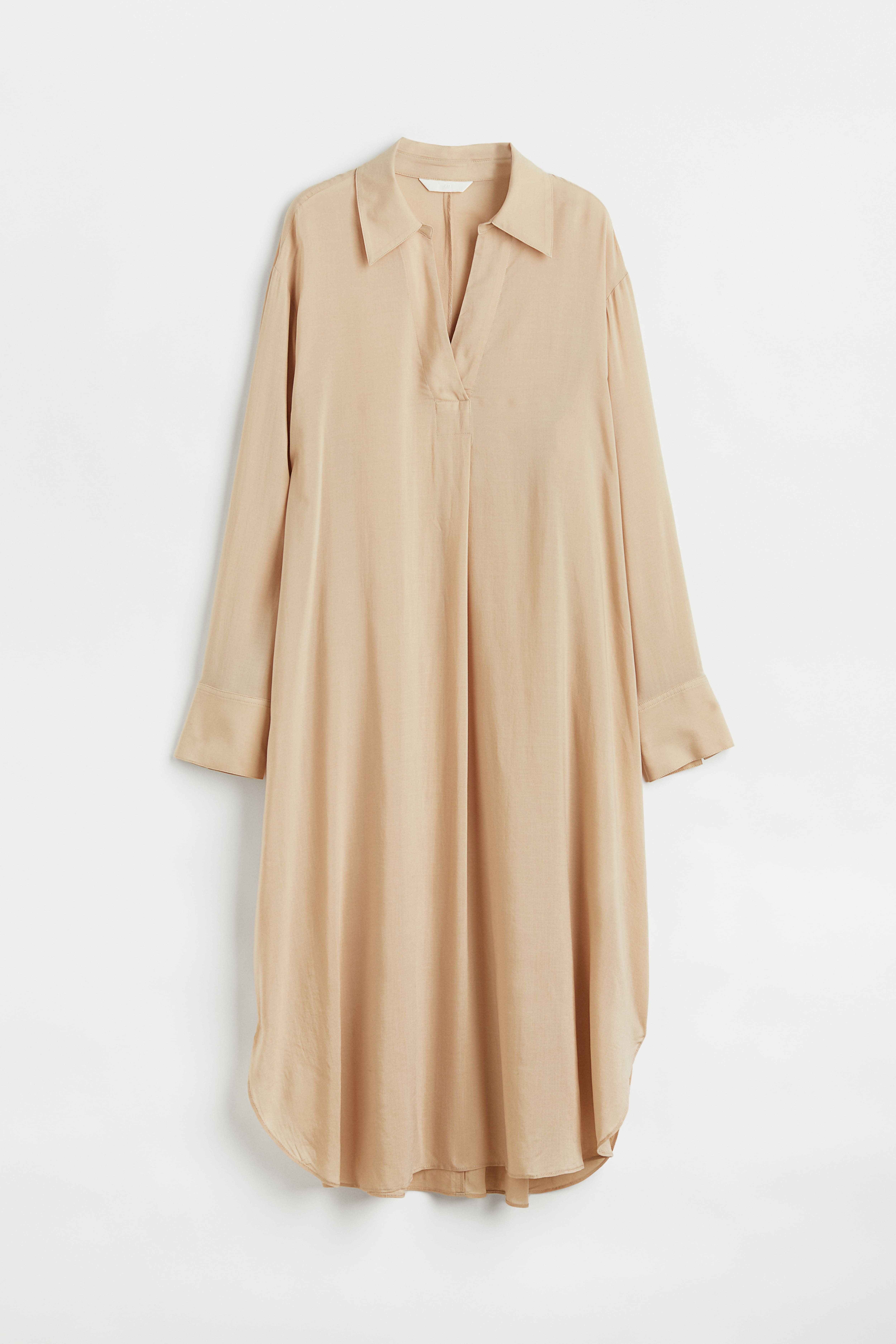 Long shirt dress h&m best sale