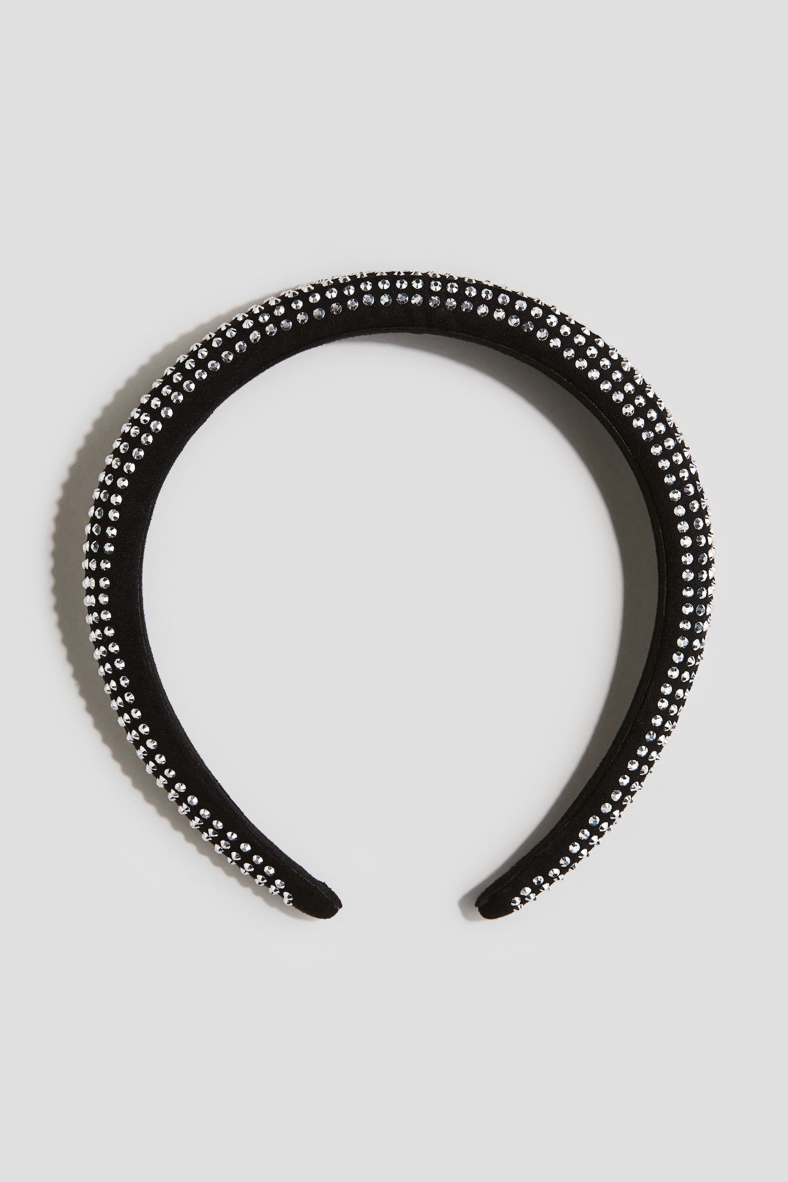 Embellished Alice band - Black - 1