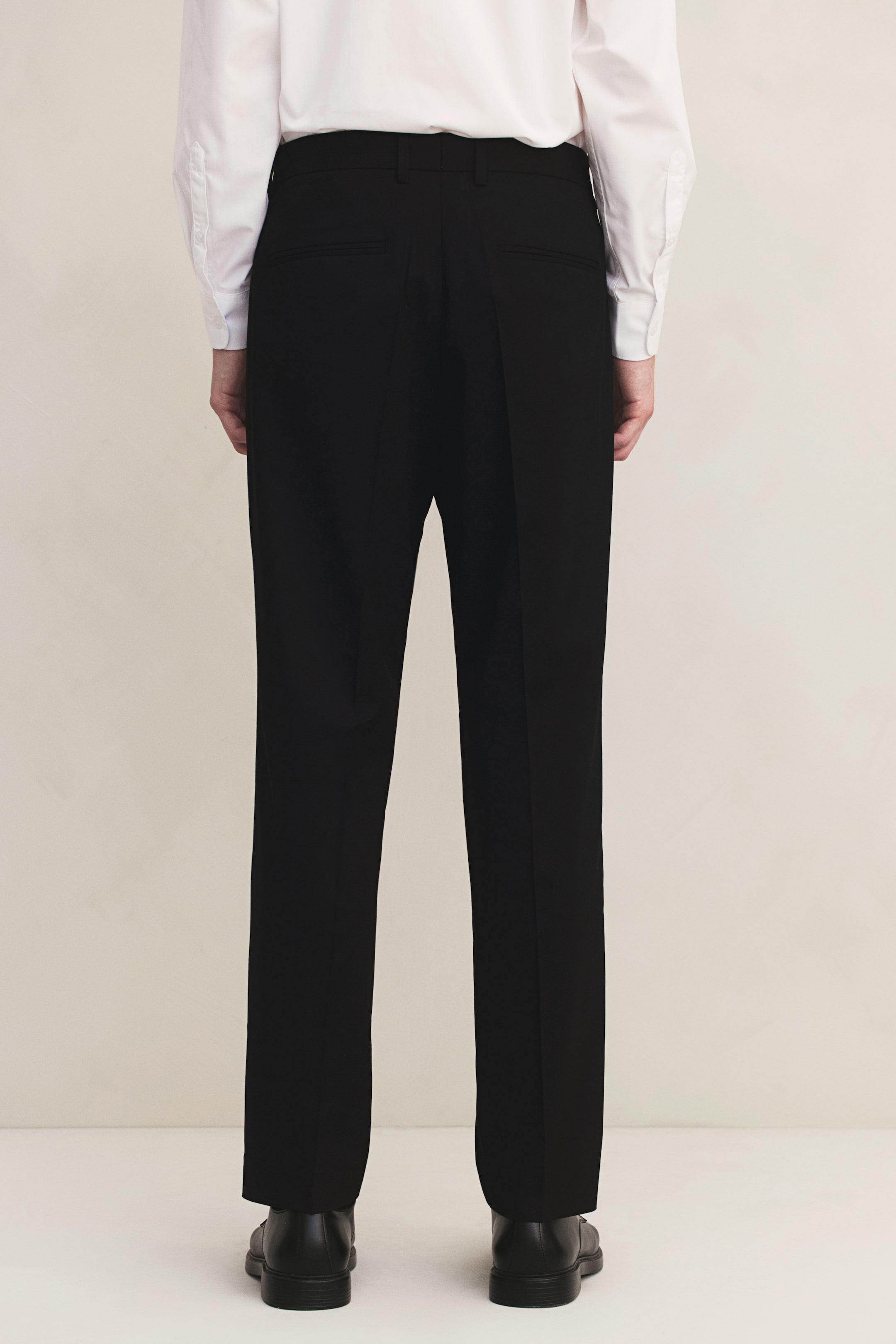 Regular Fit Suit trousers - Black - Men | H&M GB 4