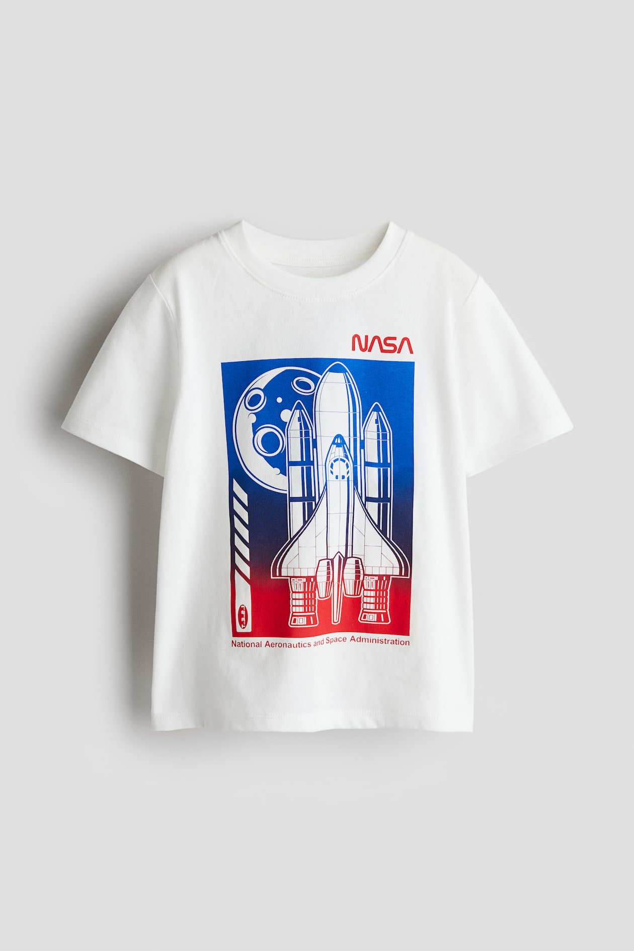 White/NASA Printed T-shirt for kids | H&M US