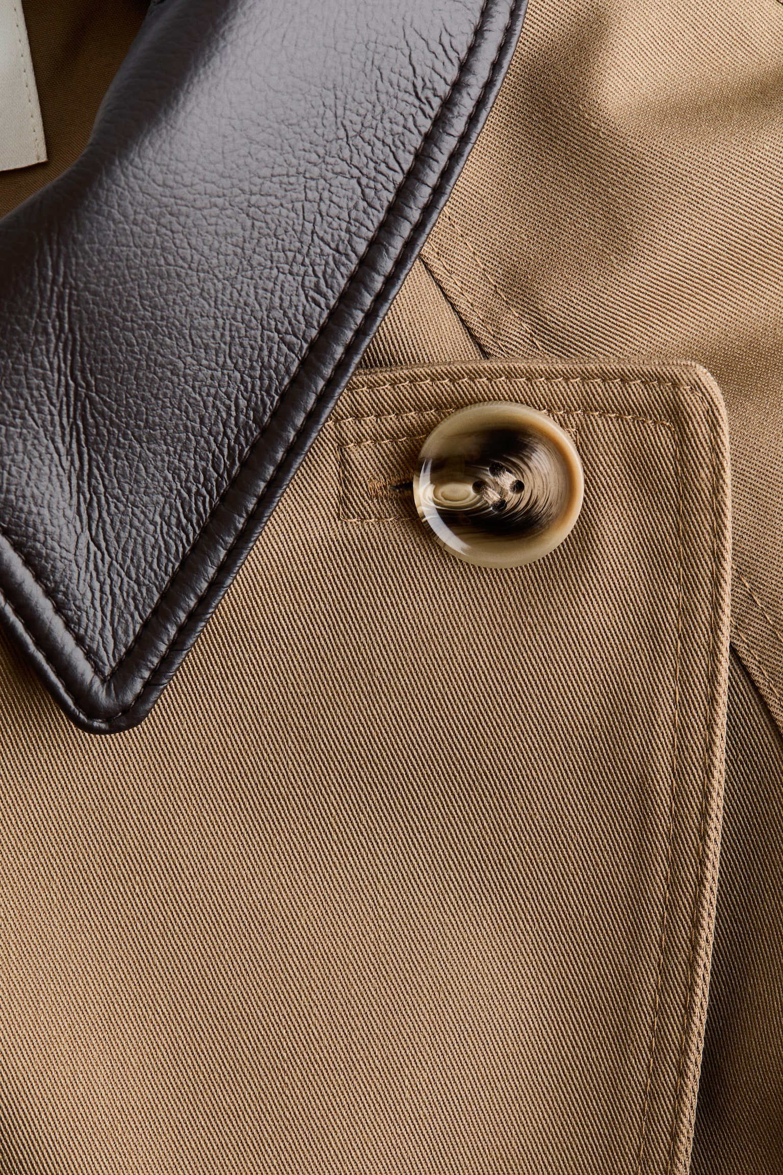 Trench coat - Dark beige - 5