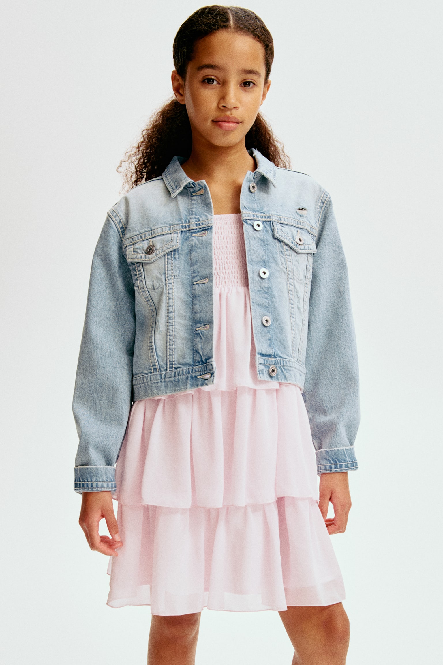 Denim jacket - Light denim blue - 1