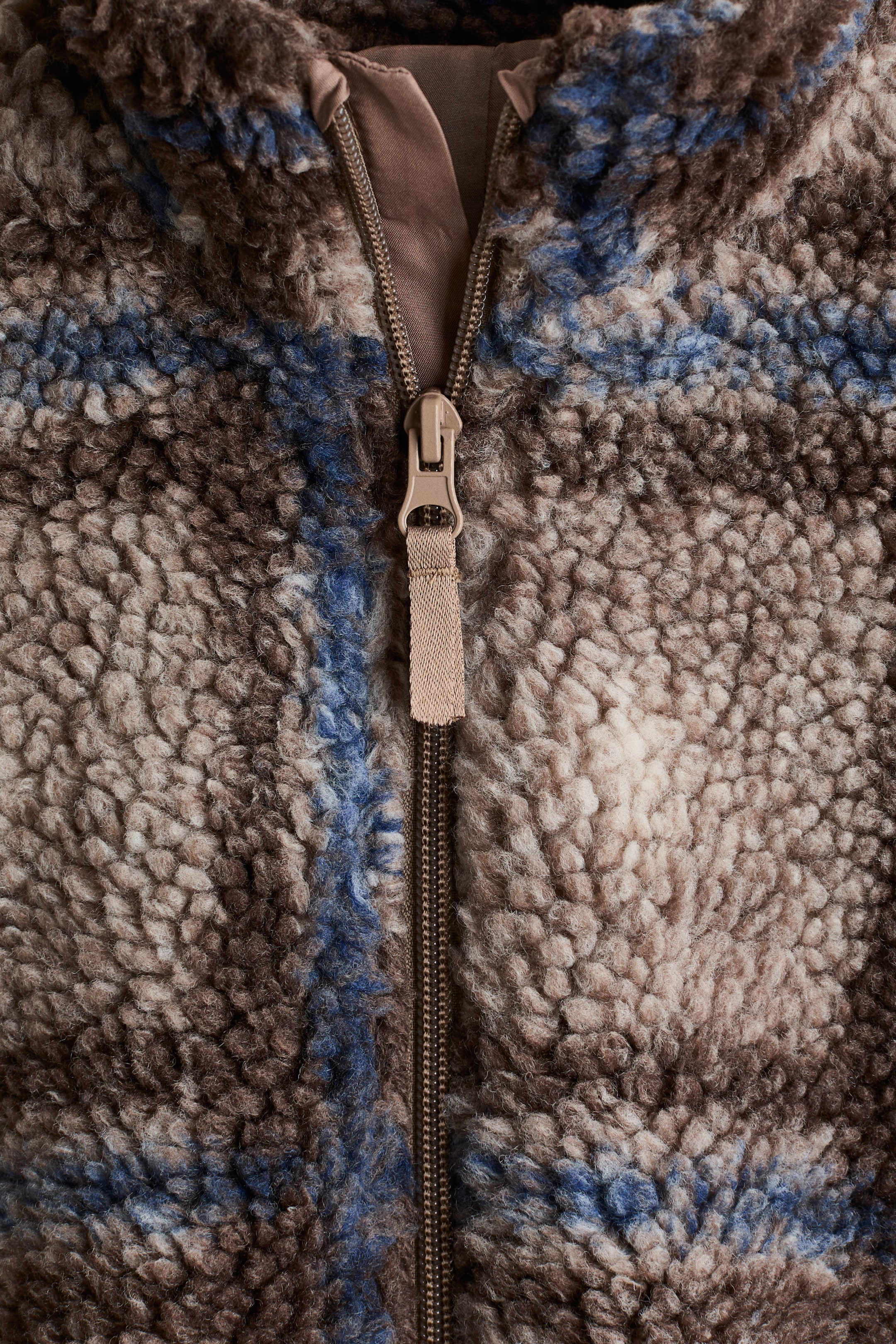 Veste en tissu polar
