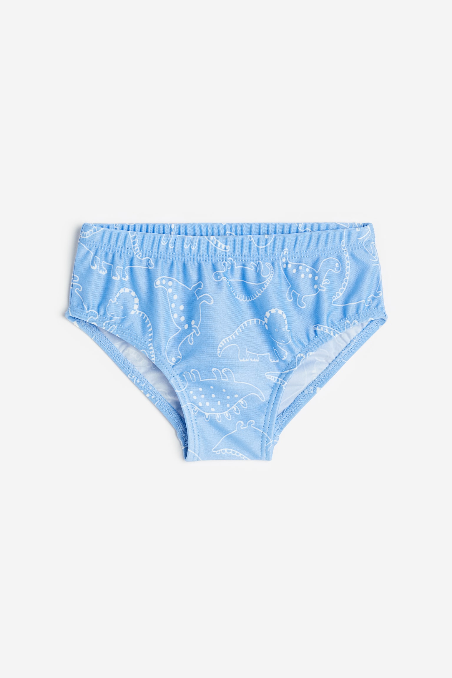 Swim Briefs - Light blue/dinosaurs - 1