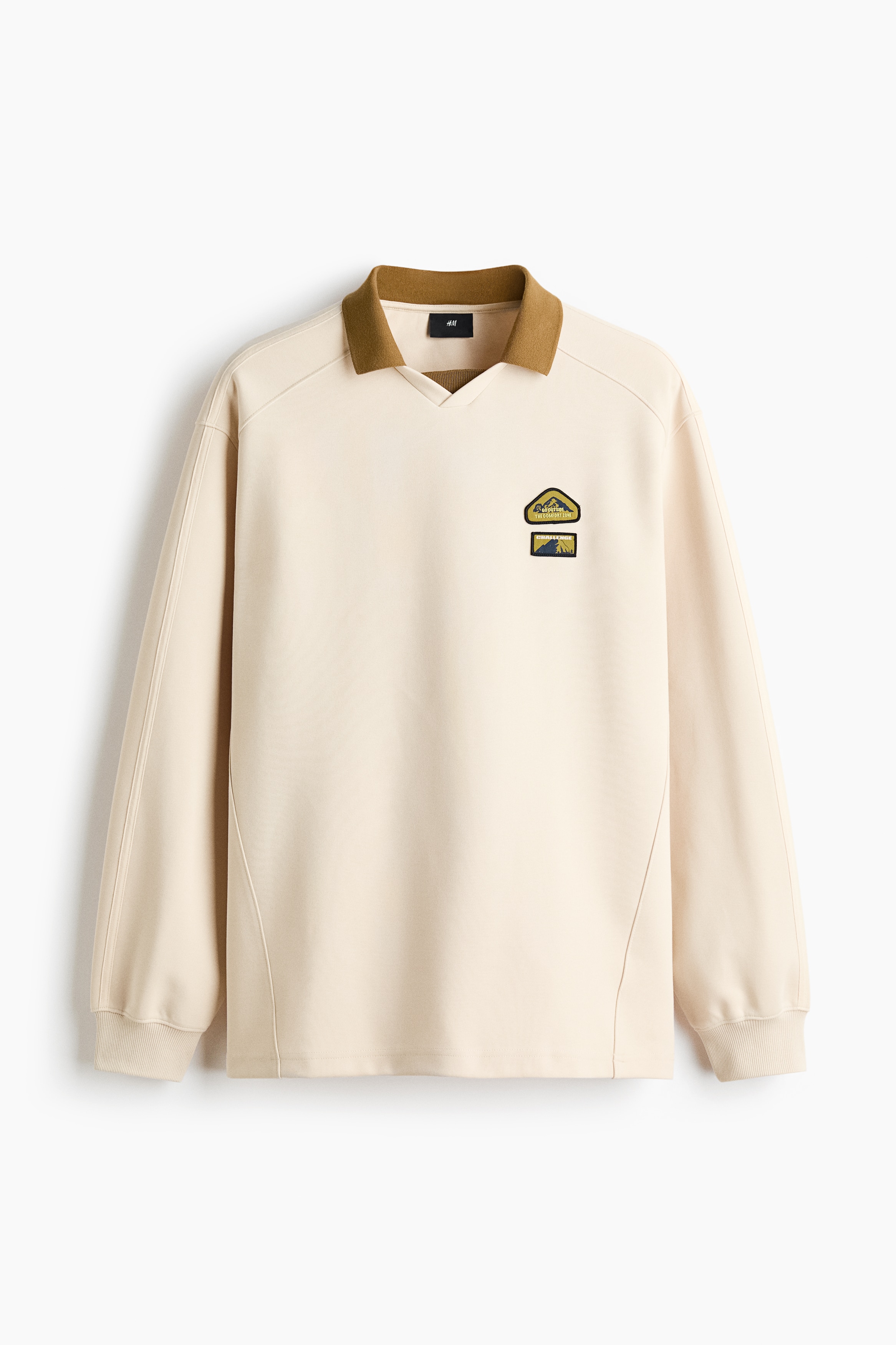 ルーズフィットポロシャツ - ベージュ／Comfort Zone/ブラック／Everest/ベージュ／Challenge