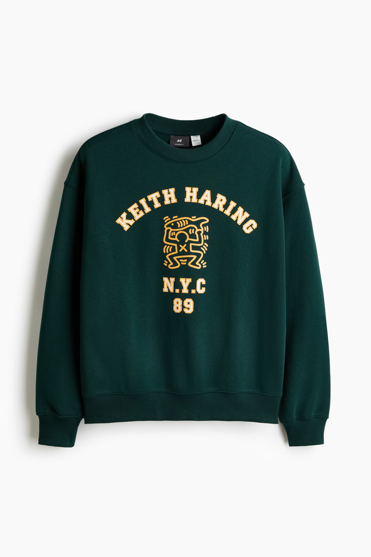 Sweatshirt com estampado Oversized Fit - Green/Keith Haring/Verde/Vincent van Gogh/Verde/Snoopy/Lilás escuro/Snoopy/Preto/Cypress Hill