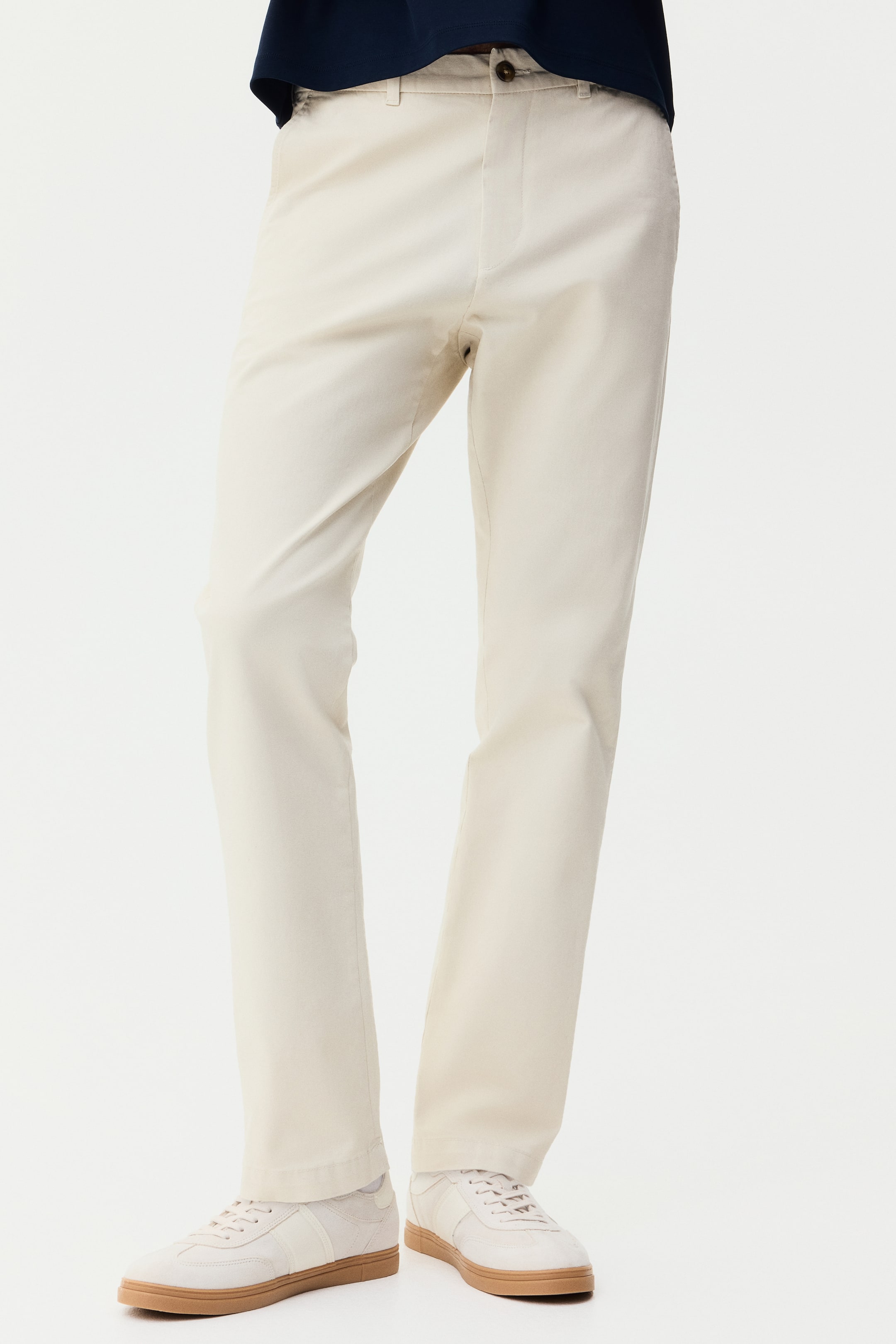 Ver imagen más grande: Chinos de algodón Slim Fit - Beige claro - HOMBRE | H&M ES 2
