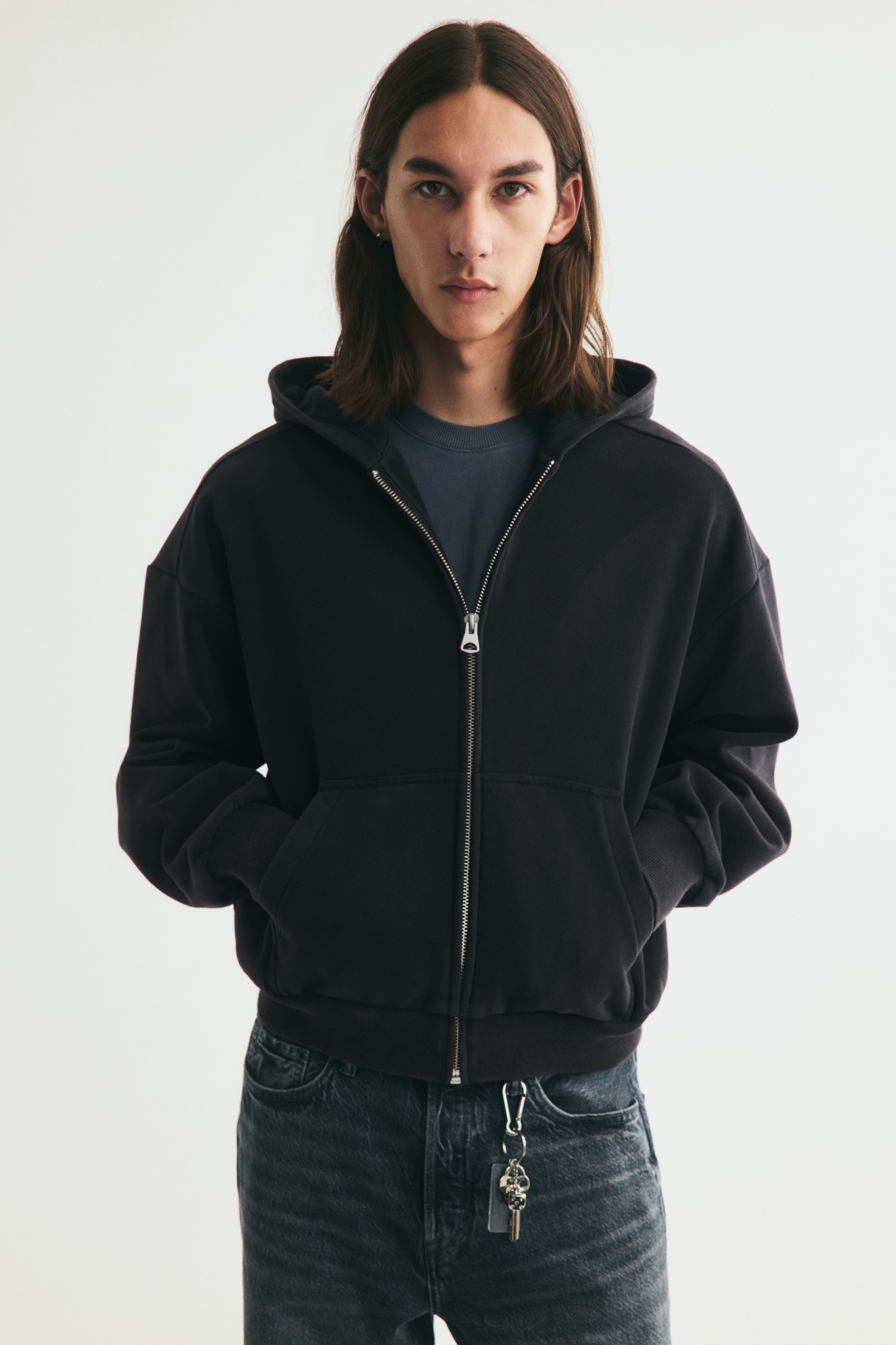 Oversized Hooded Jacket