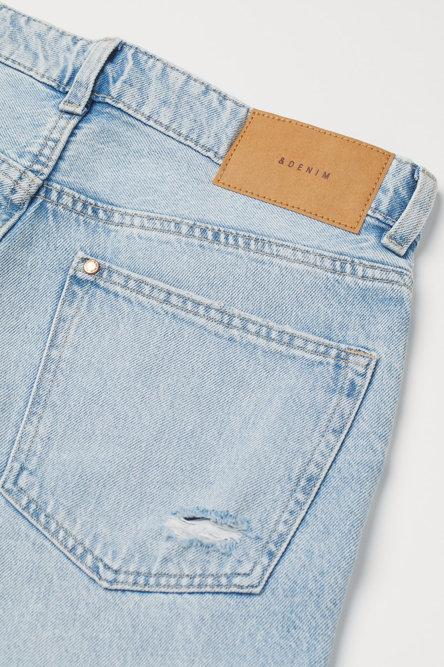 90s Boyfriend Fit Low Jeans - Hellblau - 2