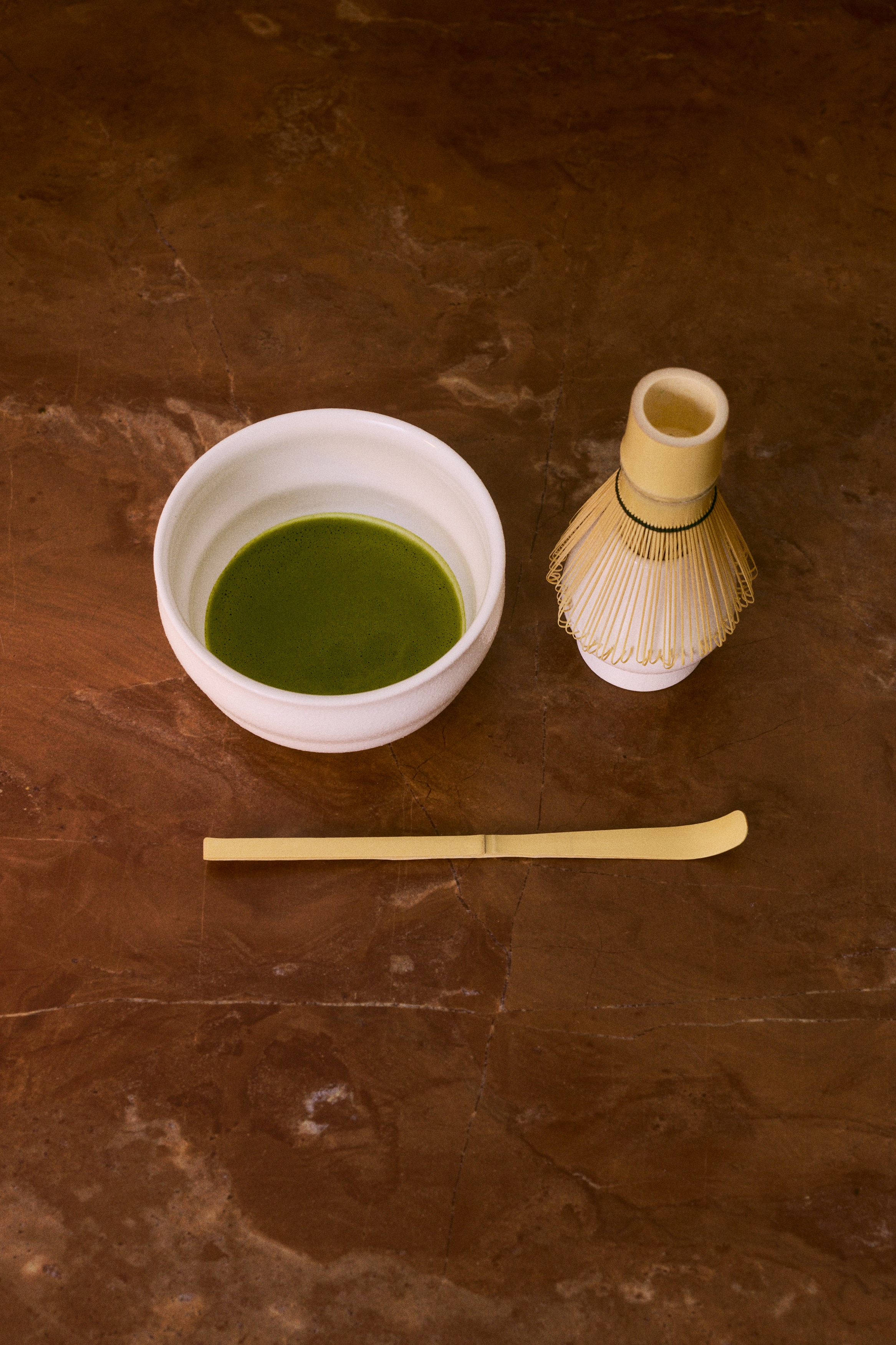 5-piece matcha set - White