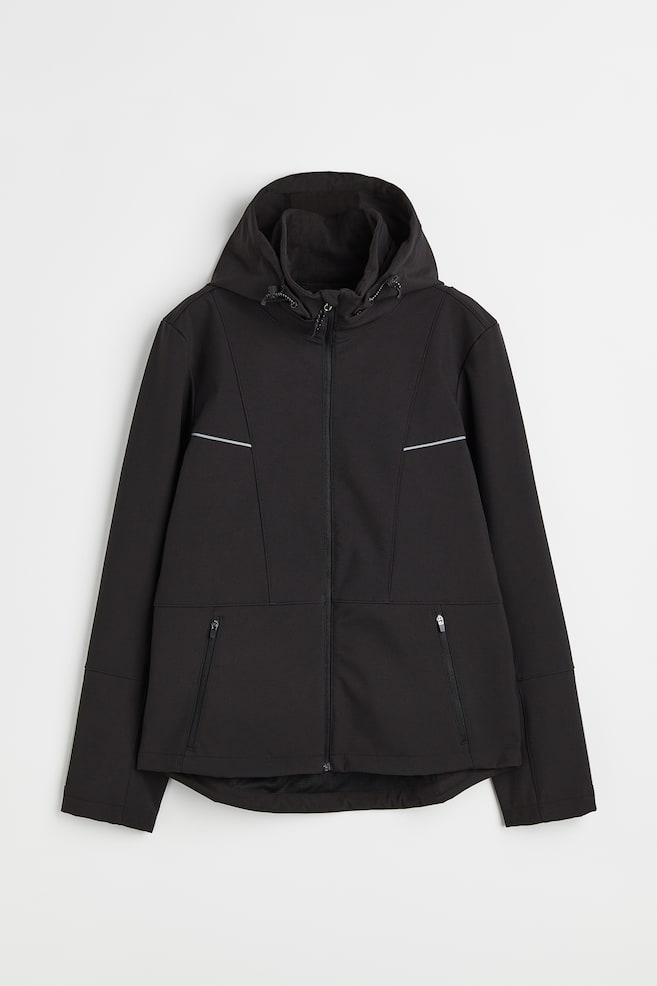 Warm running jacket - Black - 2