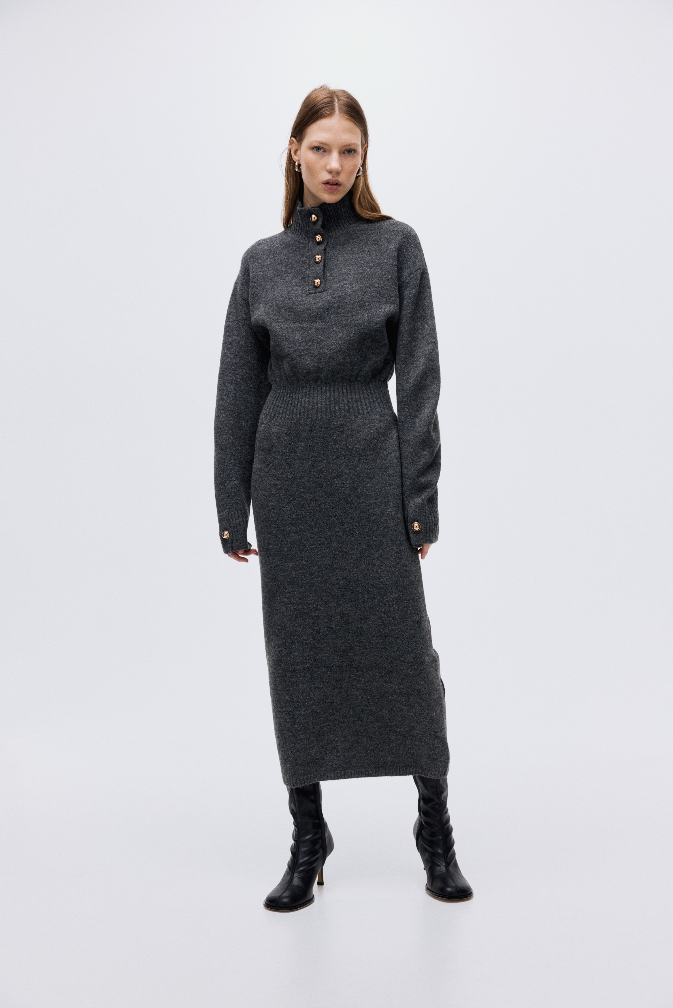 Grey Jumper Dresses | Oversized, Long, Hooded & More | H&M AU Grey Jumper Dresses | Oversized, Long, Hooded & More | H&M AU