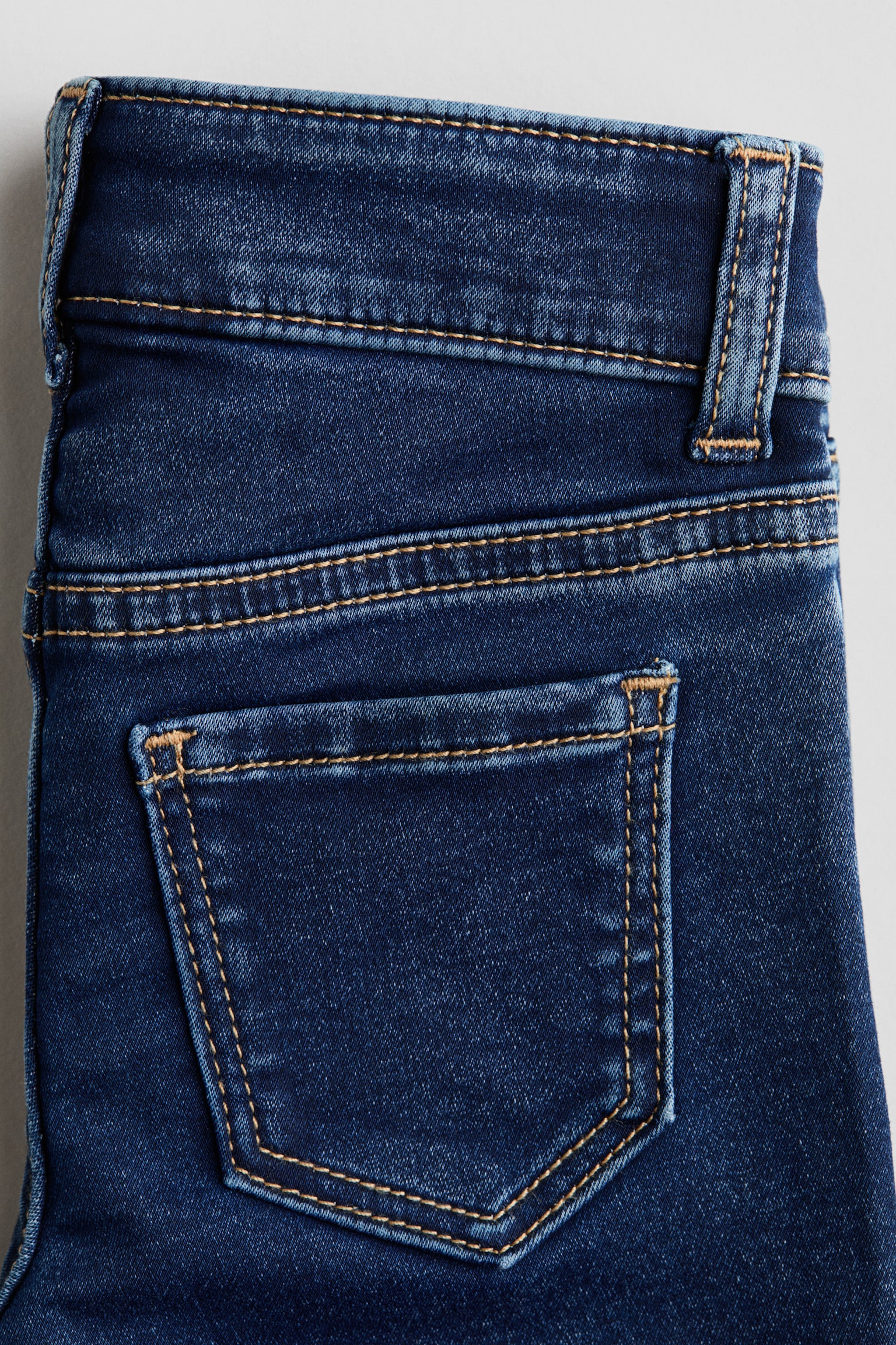 Super Soft Flared Leg Jeans - Dark denim blue/Light denim blue/Denim blue - 4
