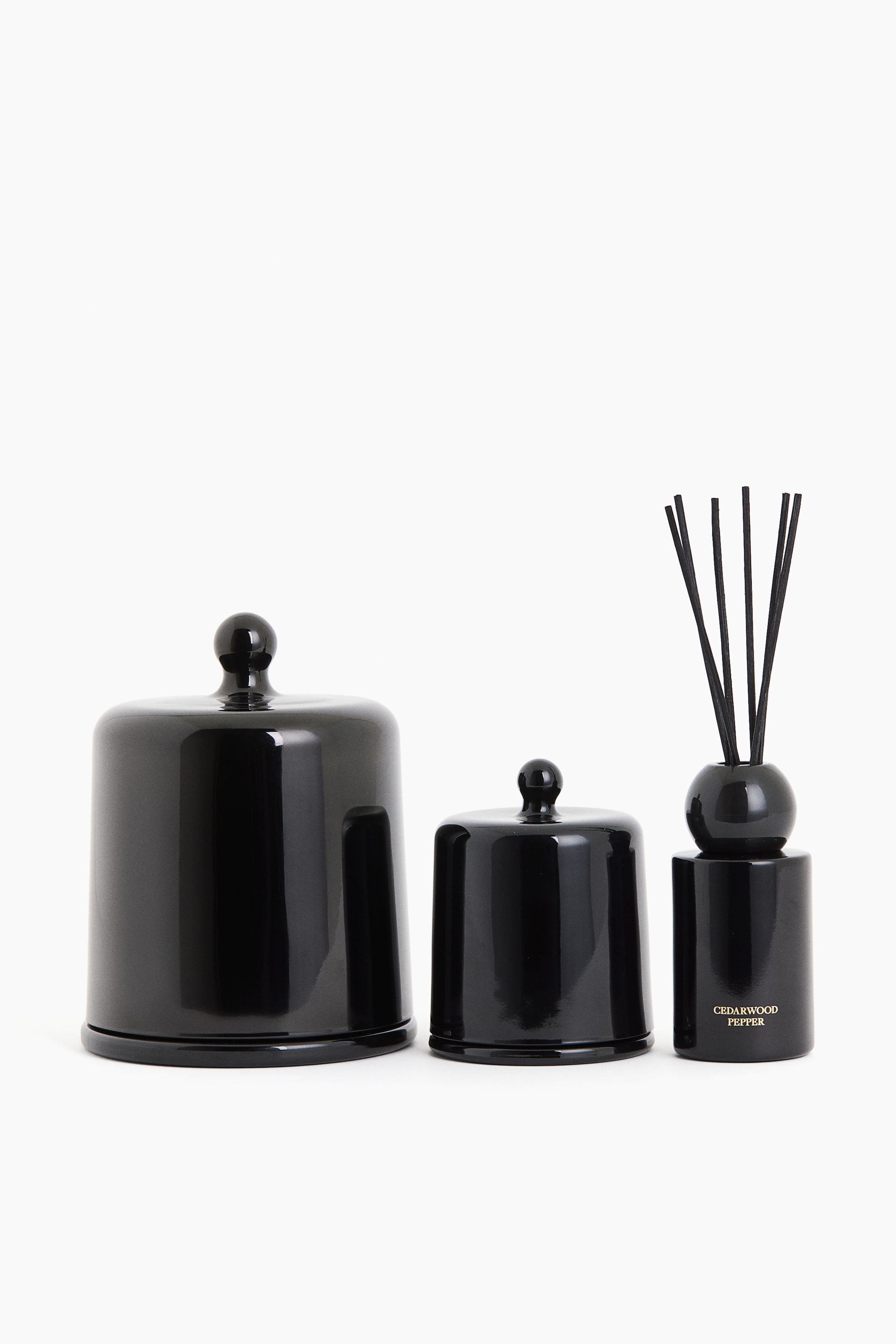 Scented Candle with Cloche Lid