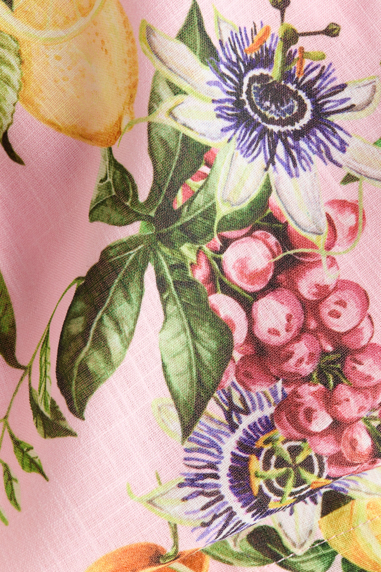 Halterneck mini dress - Light pink/Patterned - 6