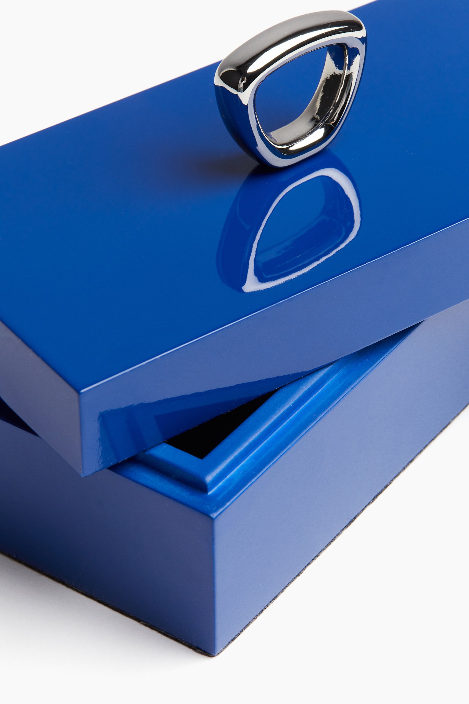 Small storage box - Bright blue/White - 2