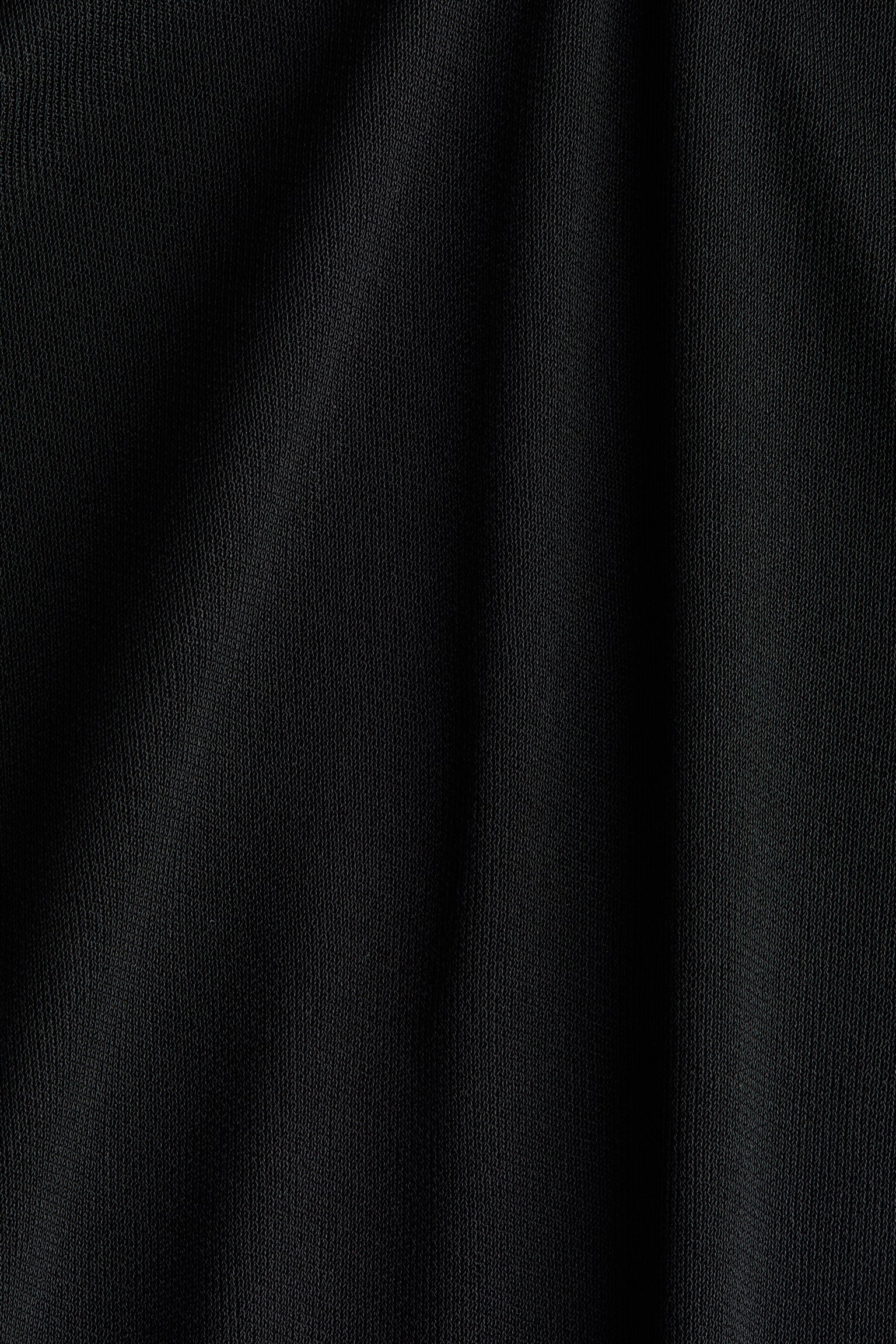 Top en jersey vaporeux - Noir/Marron foncé - 2