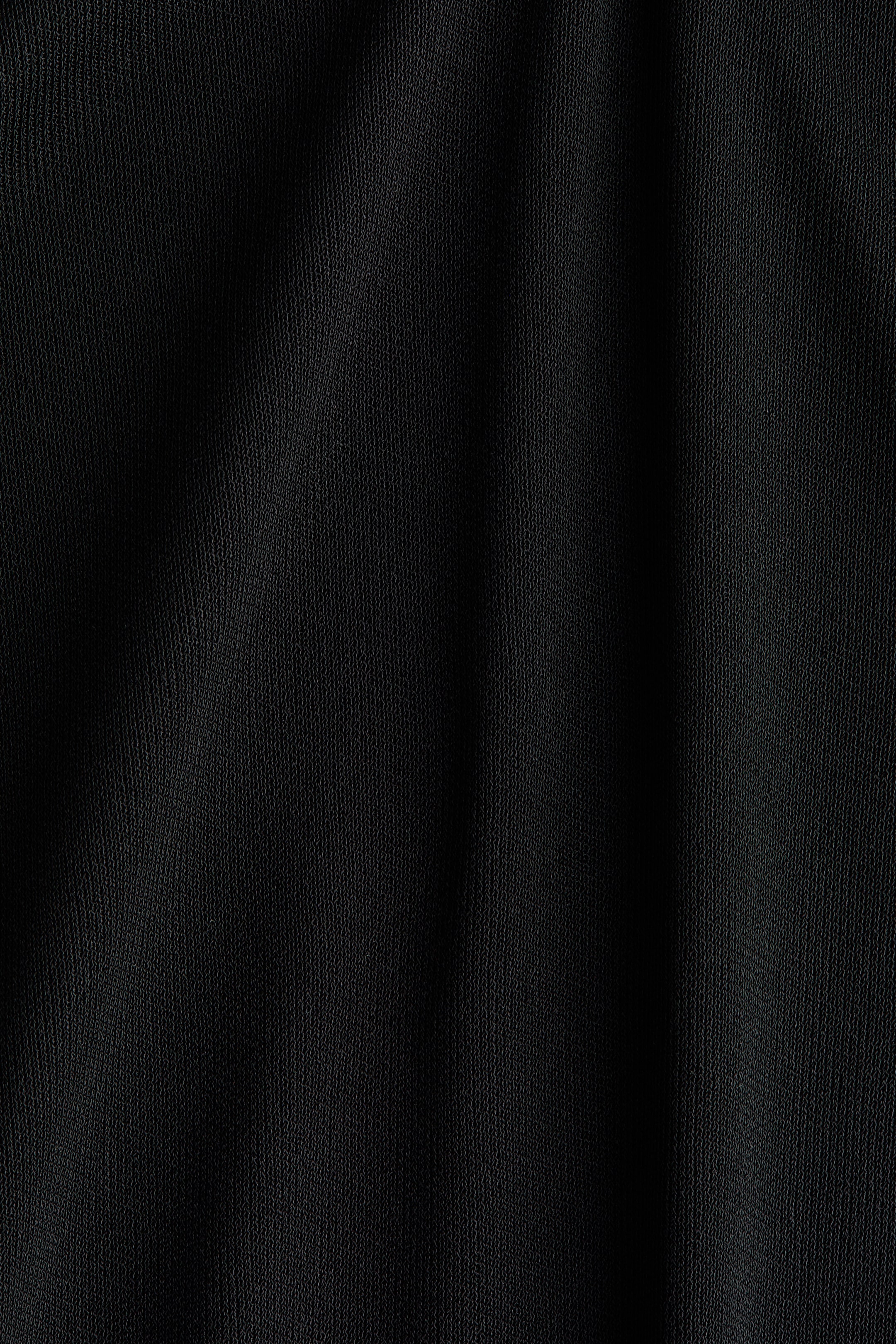 查看大圖: 透膚平紋上衣 - 黑色 - Ladies | H&M 2