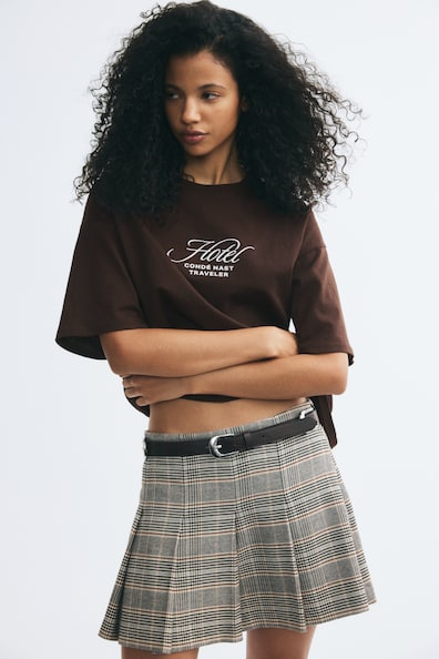 オーバーサイズ プリントTシャツ