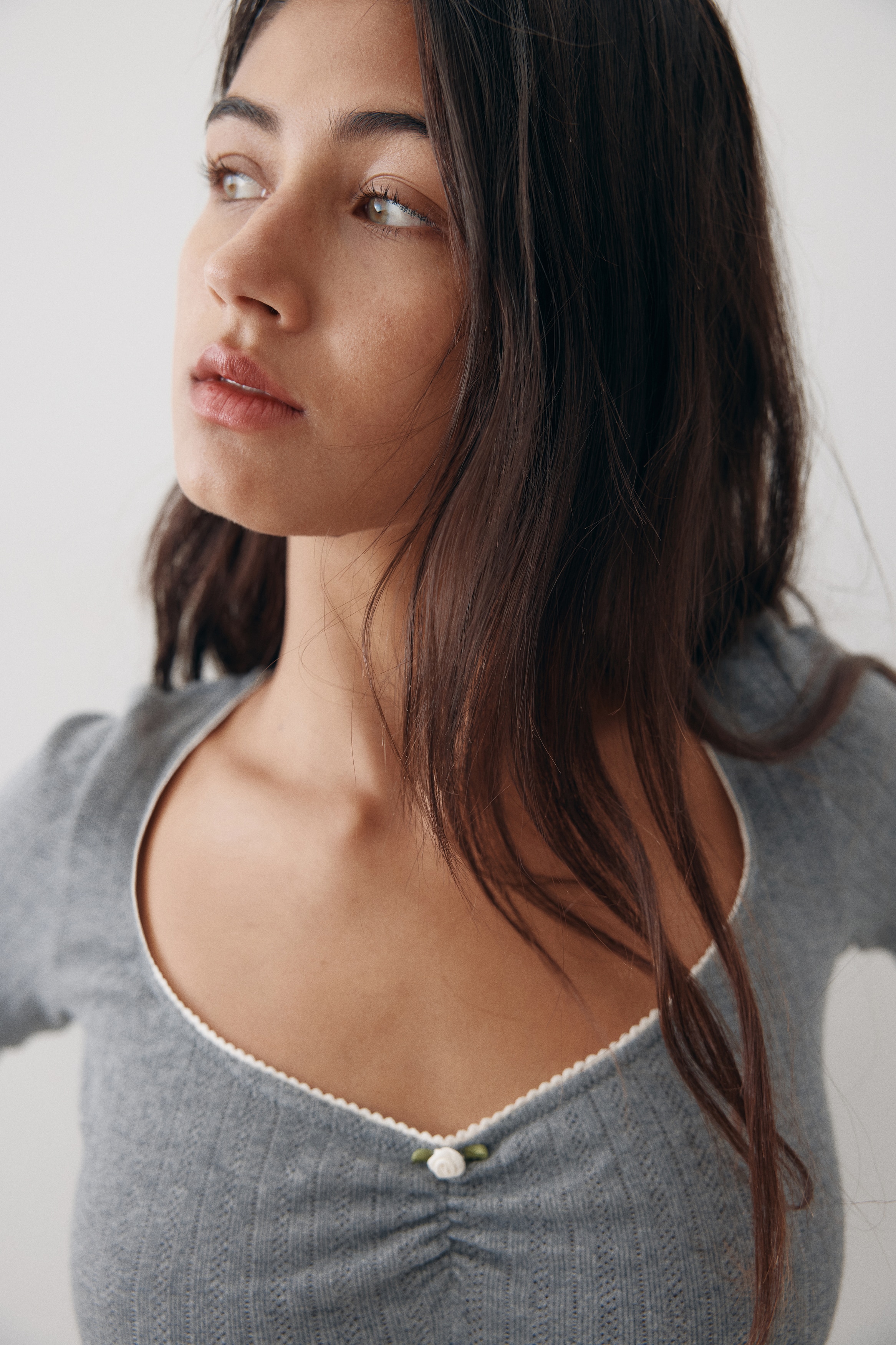 Cotton pointelle pyjamas