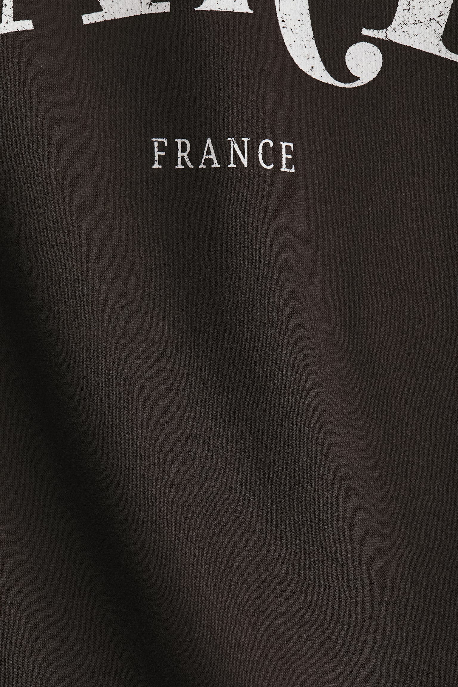 Женский свитшот H&M Sweatshirt with Motif, цвет: Тёмный серый — фото 6