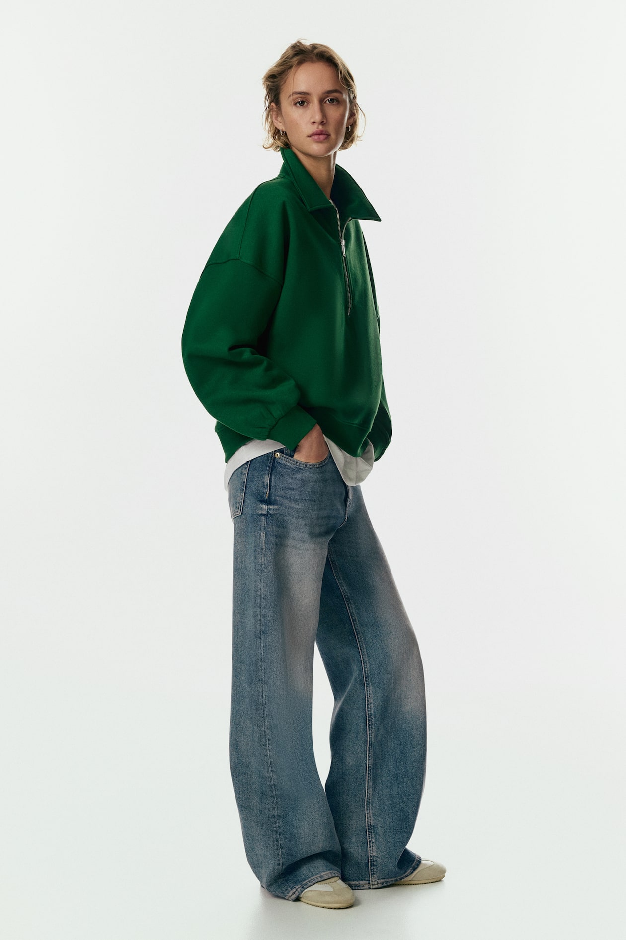 Half-Zip Sweatshirt