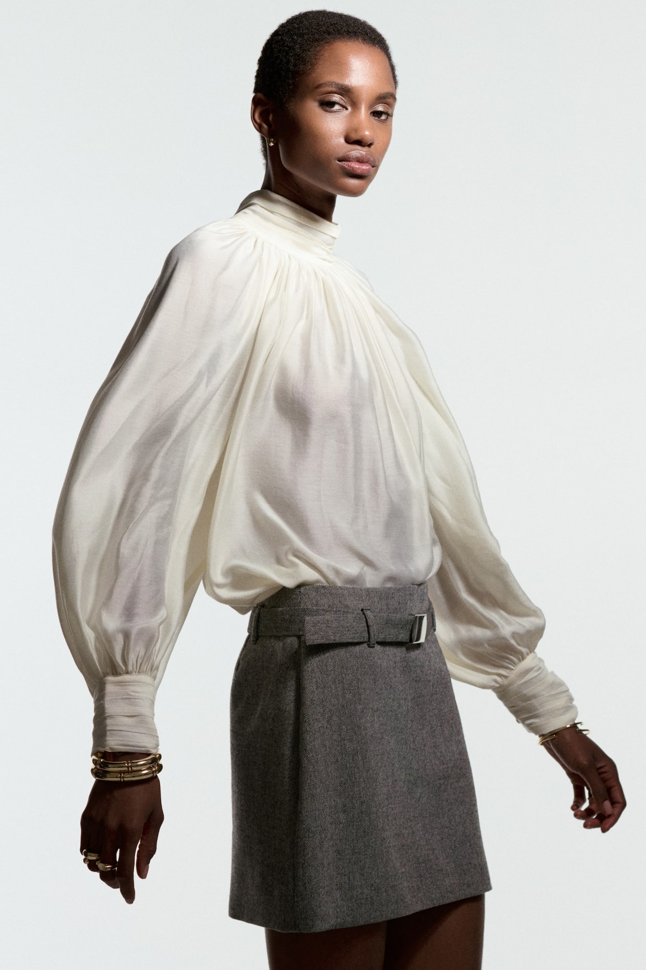 Belted Mini Skirt - image 5