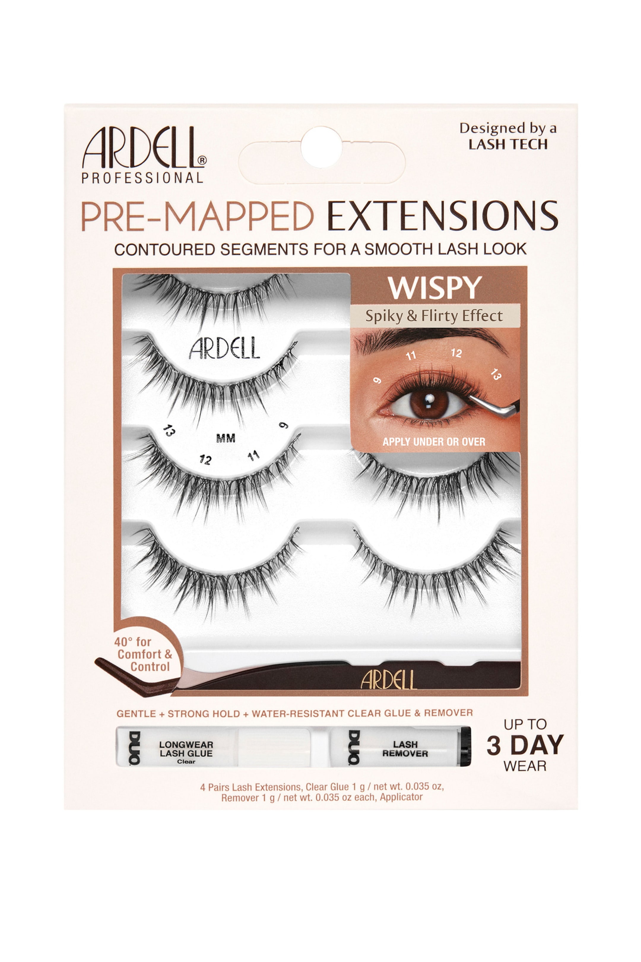 Visa större bild: Pre-mapped Extensions - Wispy - ARDELL - Beauty all | H&M SE 1