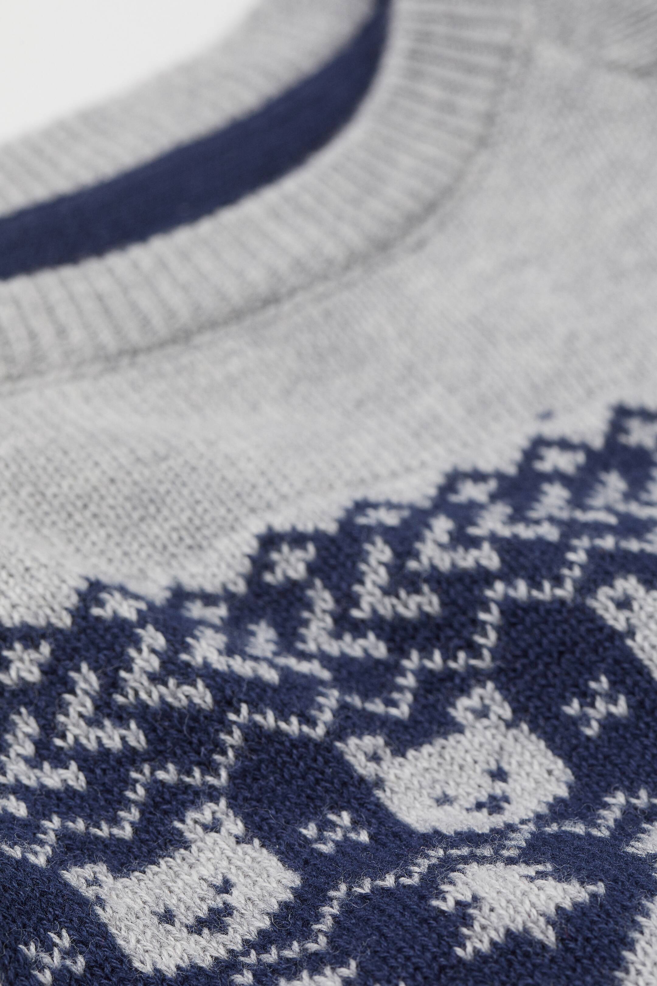 View larger image: 2-piece Cotton Set - Dark blue/bears - Kids | H&M US 2