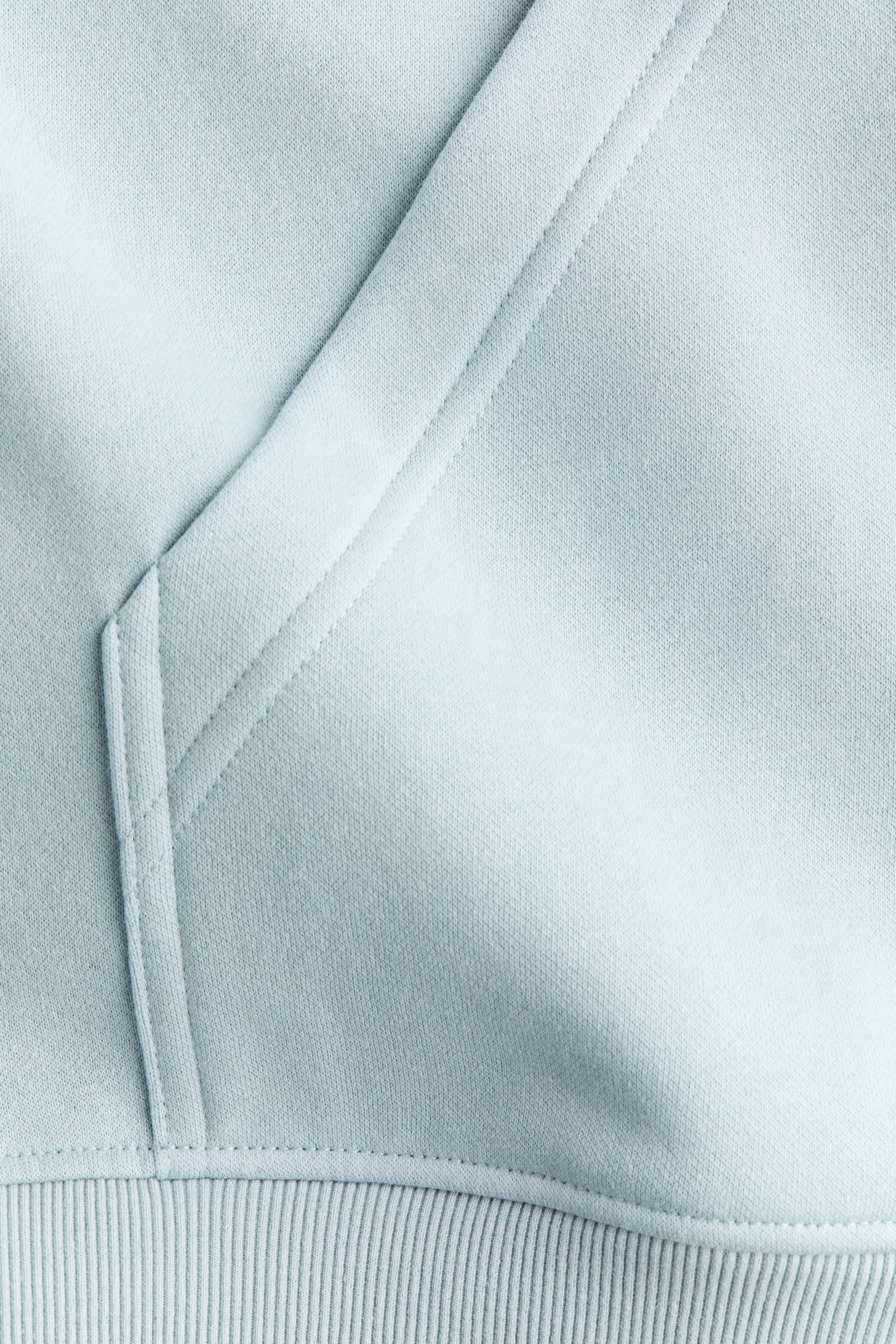 Zip-through hoodie