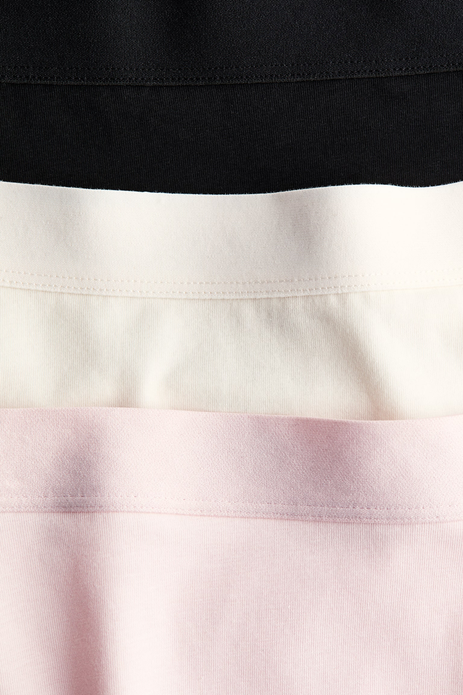 3-pack Cotton Boy Leg Briefs - Light pink/Cream/Black/Black/Light grey marle/Black/Grey green/Grey marle/Dusty blue/Dark grey/Light grey marle/Powder pink/Light grey marle/Black/Light beige/Leopard print - 5