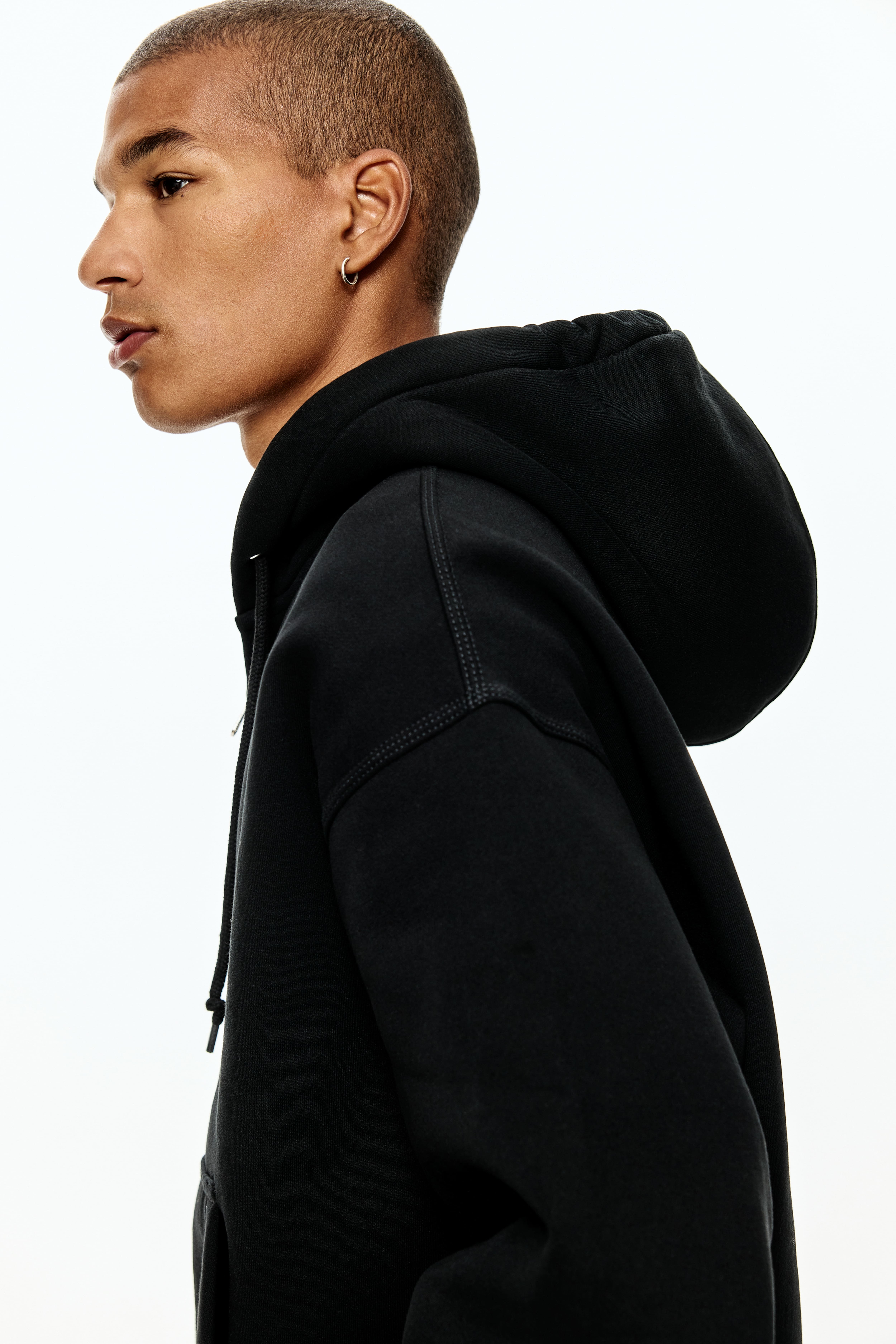 Oversized Fit Hooded Jacket