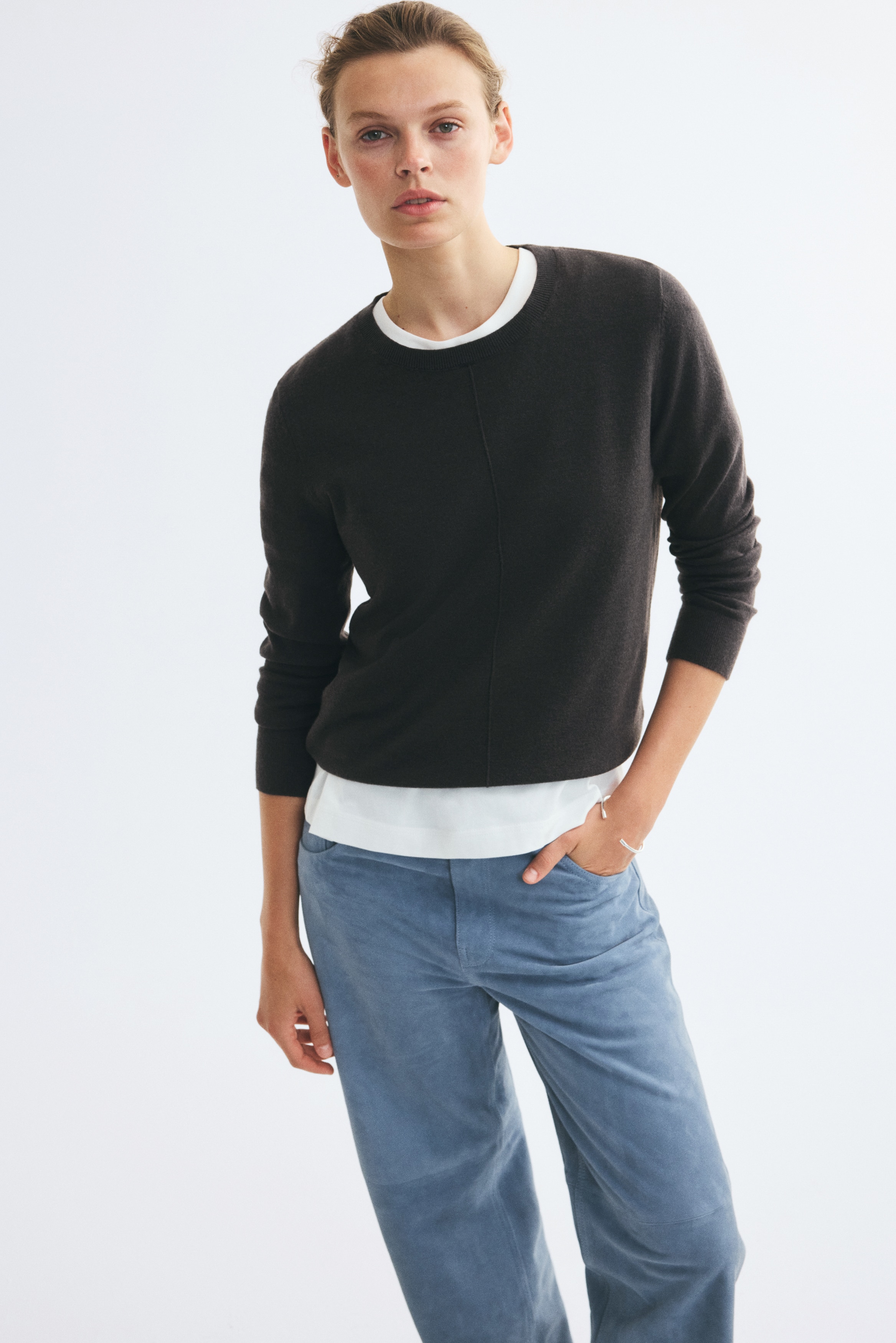 Pull en maille fineModèle