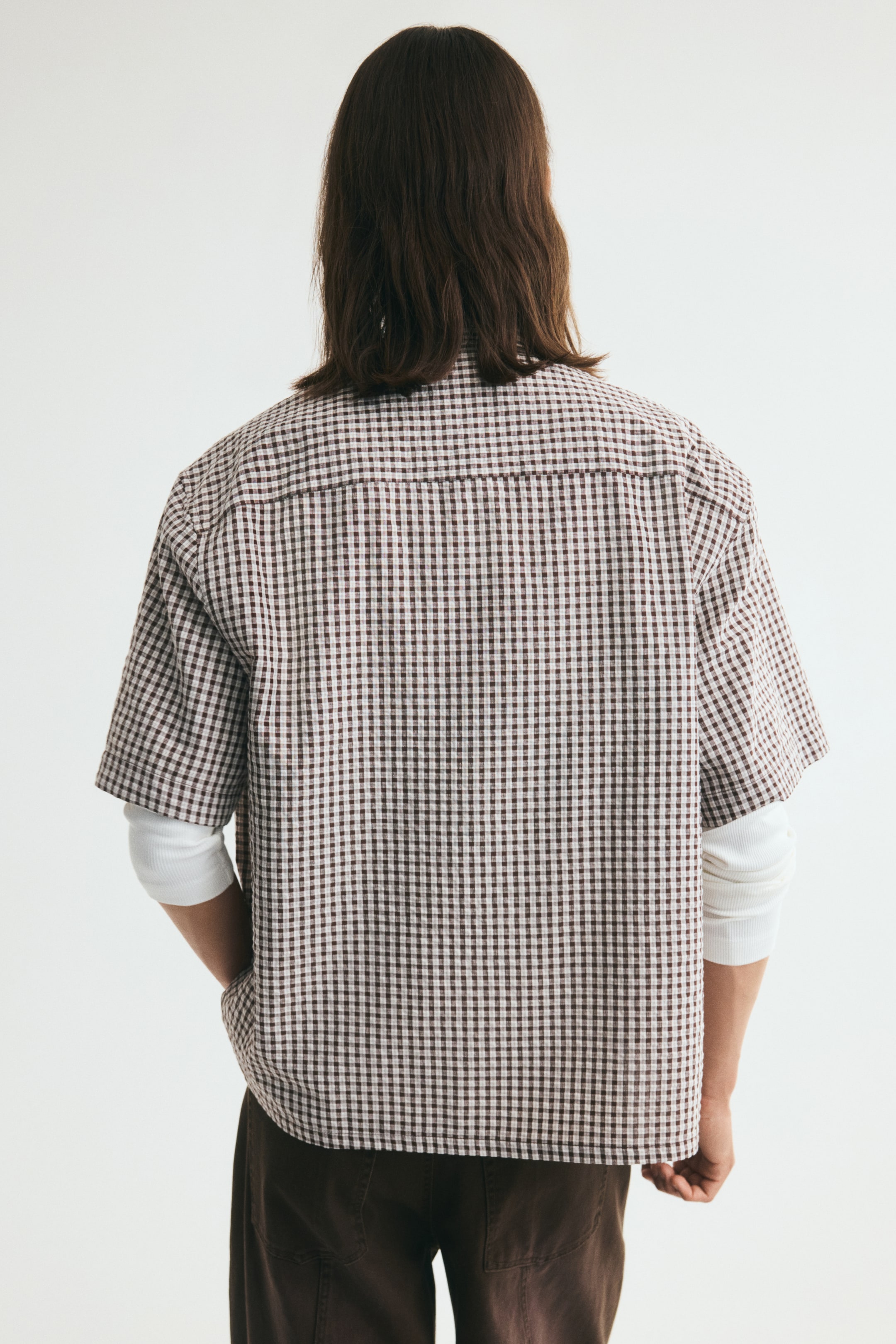 Relaxed-Fit Short-Sleeved Shirt