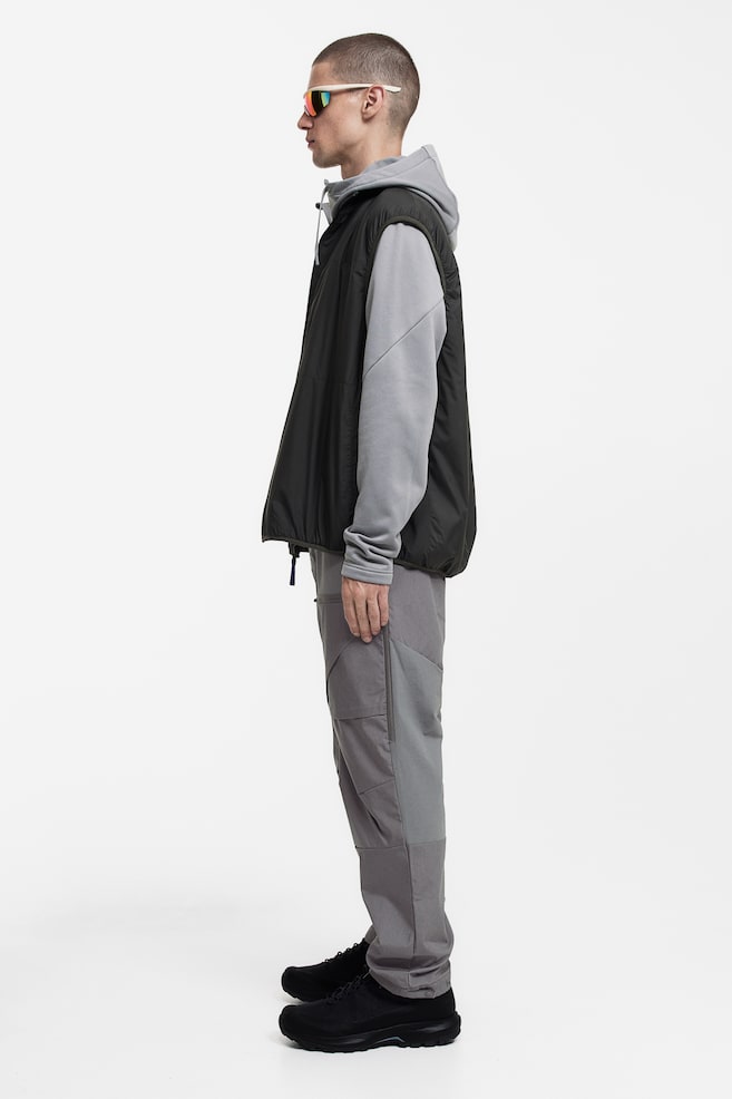 Water-repellent outdoor trousers - Dark grey/Black - 8