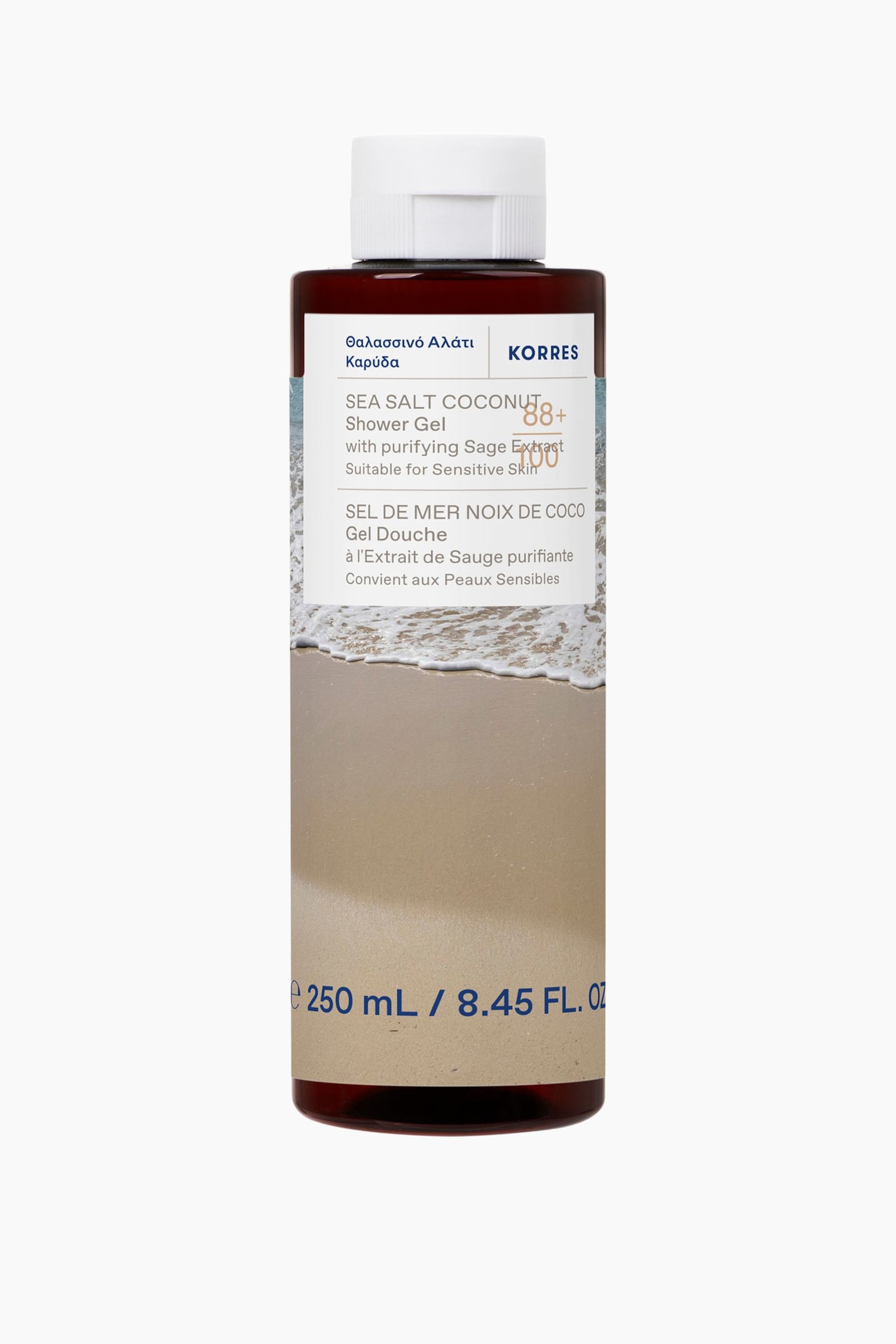 Sea Salt Coconut Shower Gel - Kokosnöt, Havssalt Och Vanilj - 1